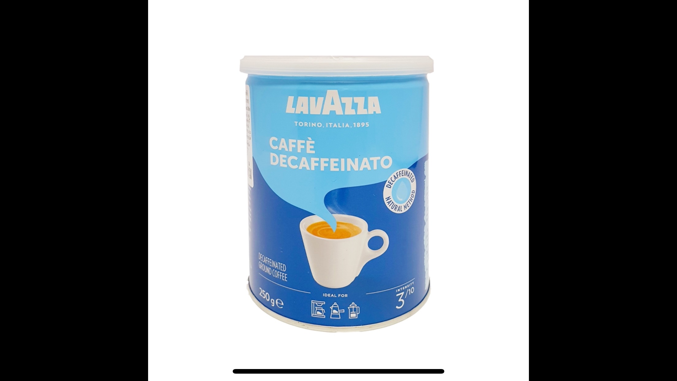 Lavazza DEK Classico Decaffeinated Ground Coffee 250 g