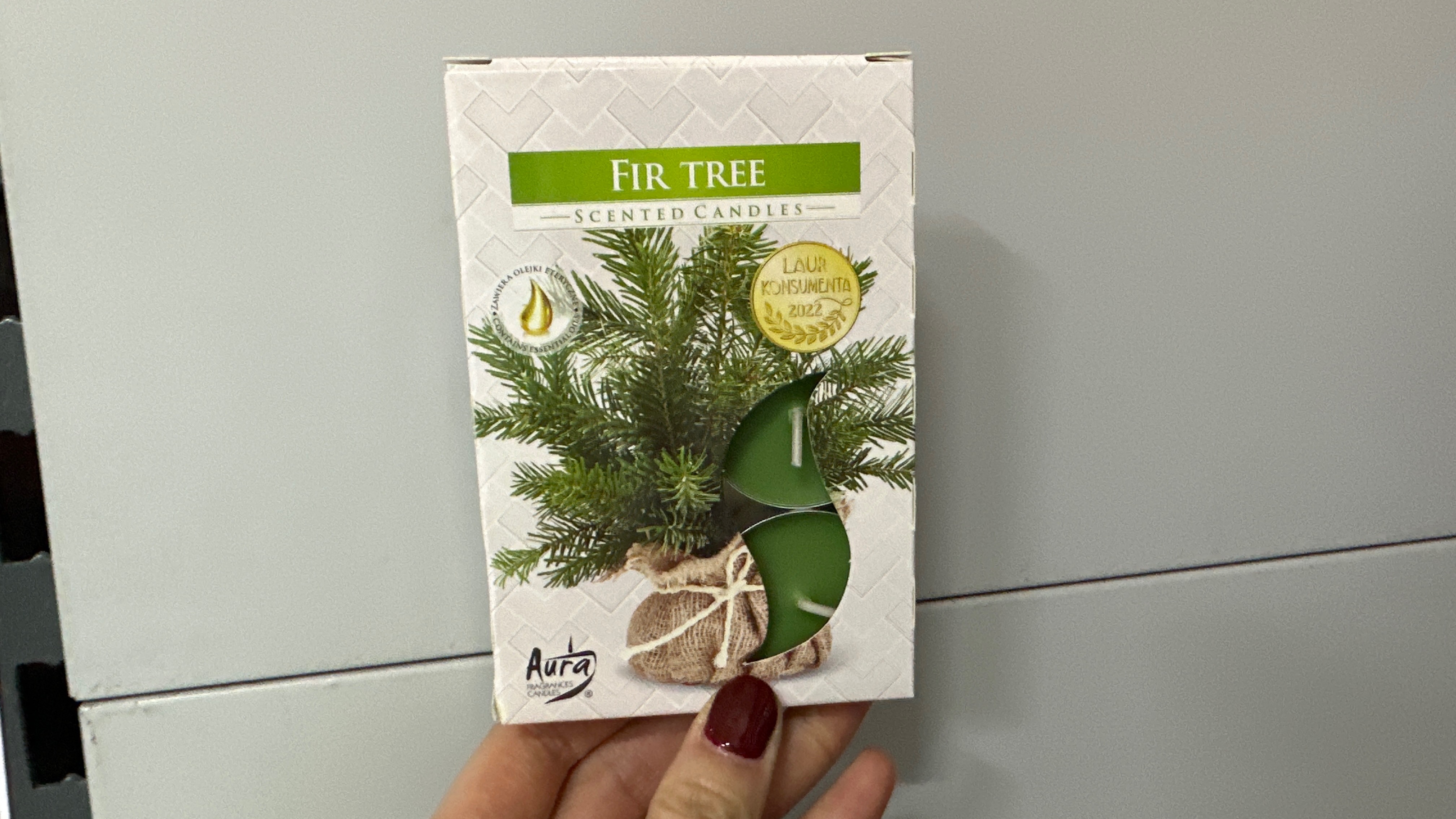 Vonné čajové svíčky Fir TREE 6 ks