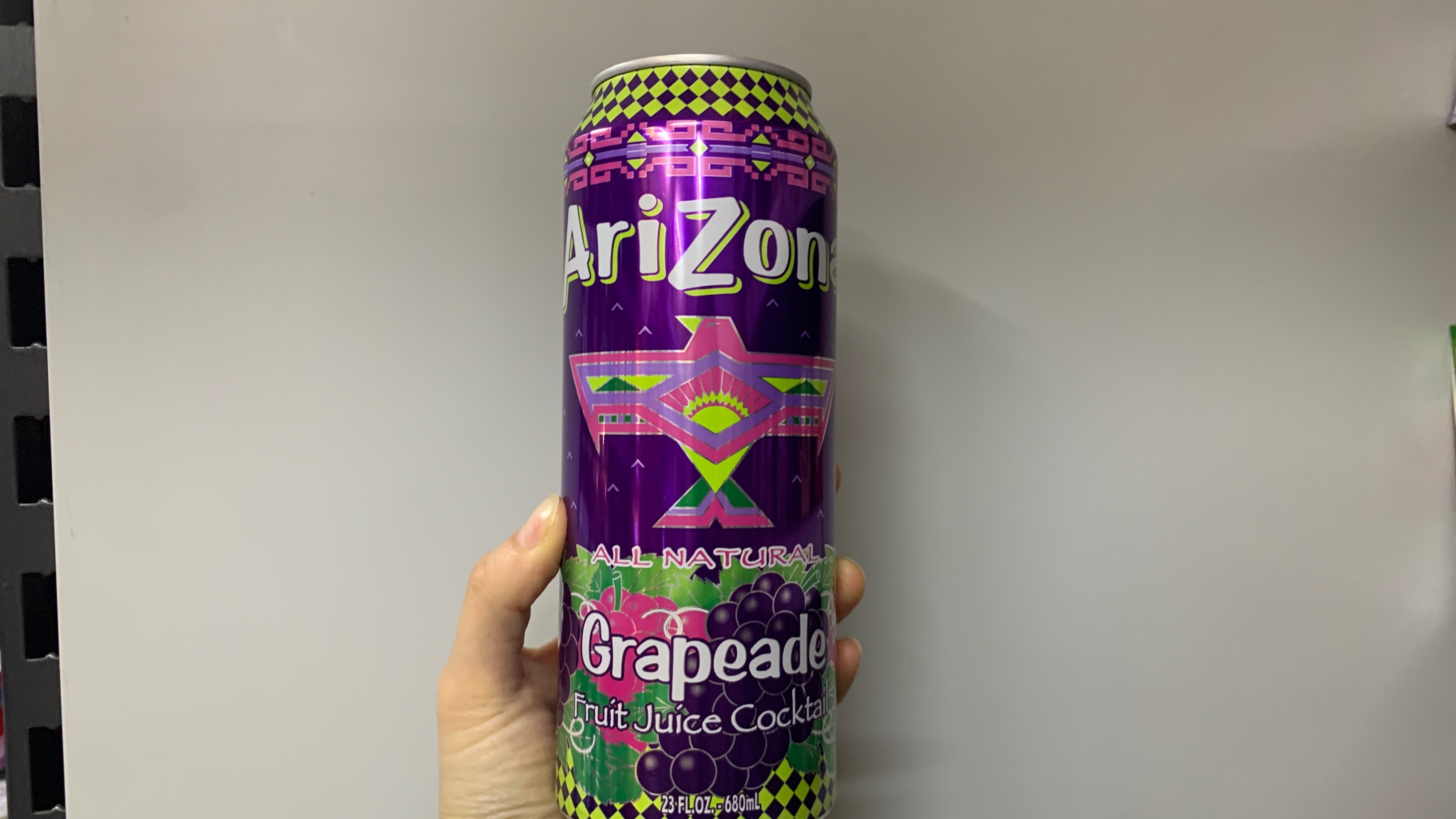 Arizona ledový čaj Grapeade 0,68l
