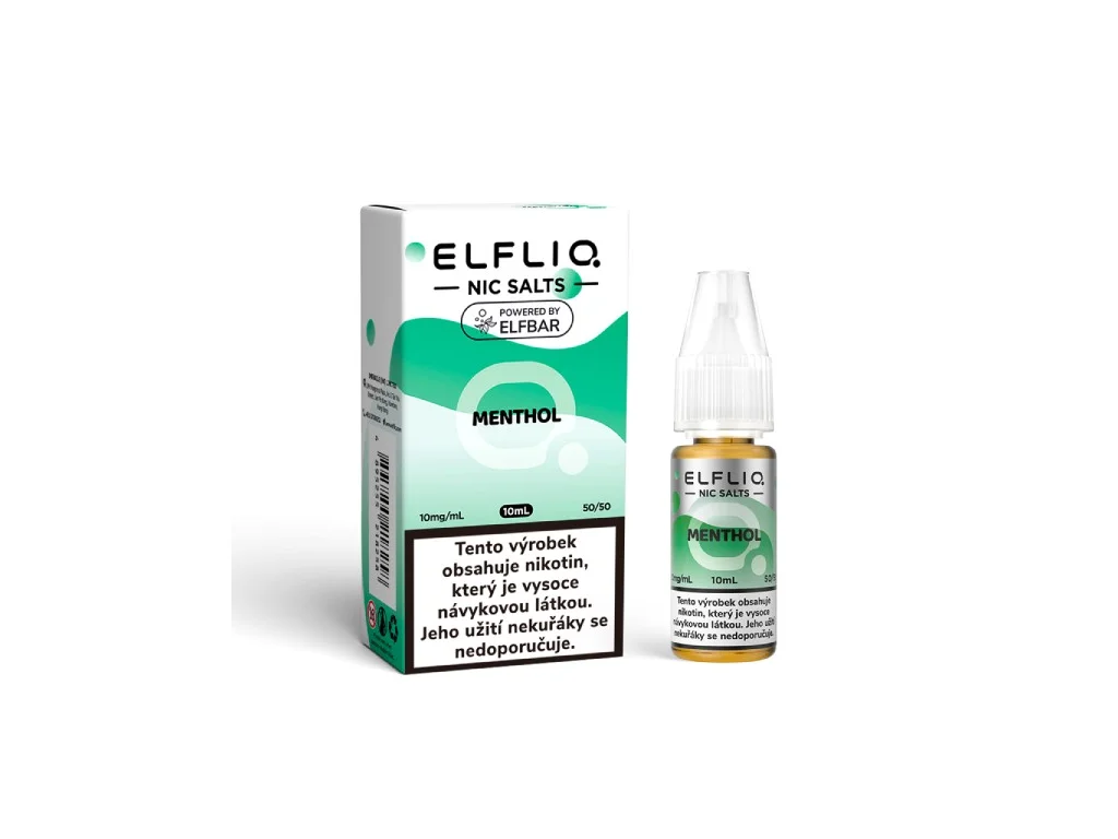 K18+ E-LIQUID ELF BAR ELFLIQ MENTHOL 10ML