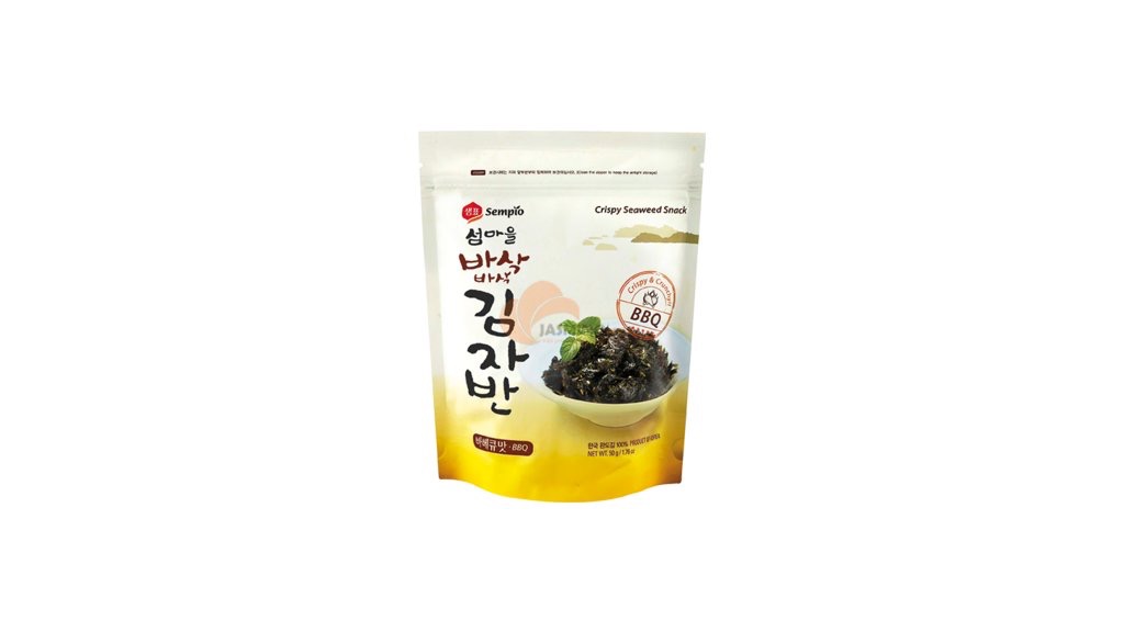 Sempio pražené mořské řasy BBQ 50g