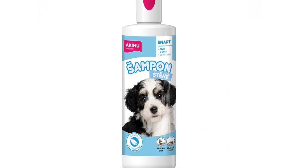 Akinu šampon vitamínový pro štěňata psy 250ML