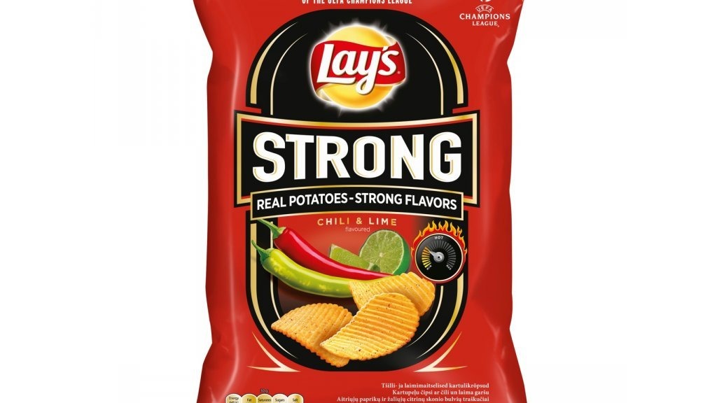 Lays strong chili+lime 55g