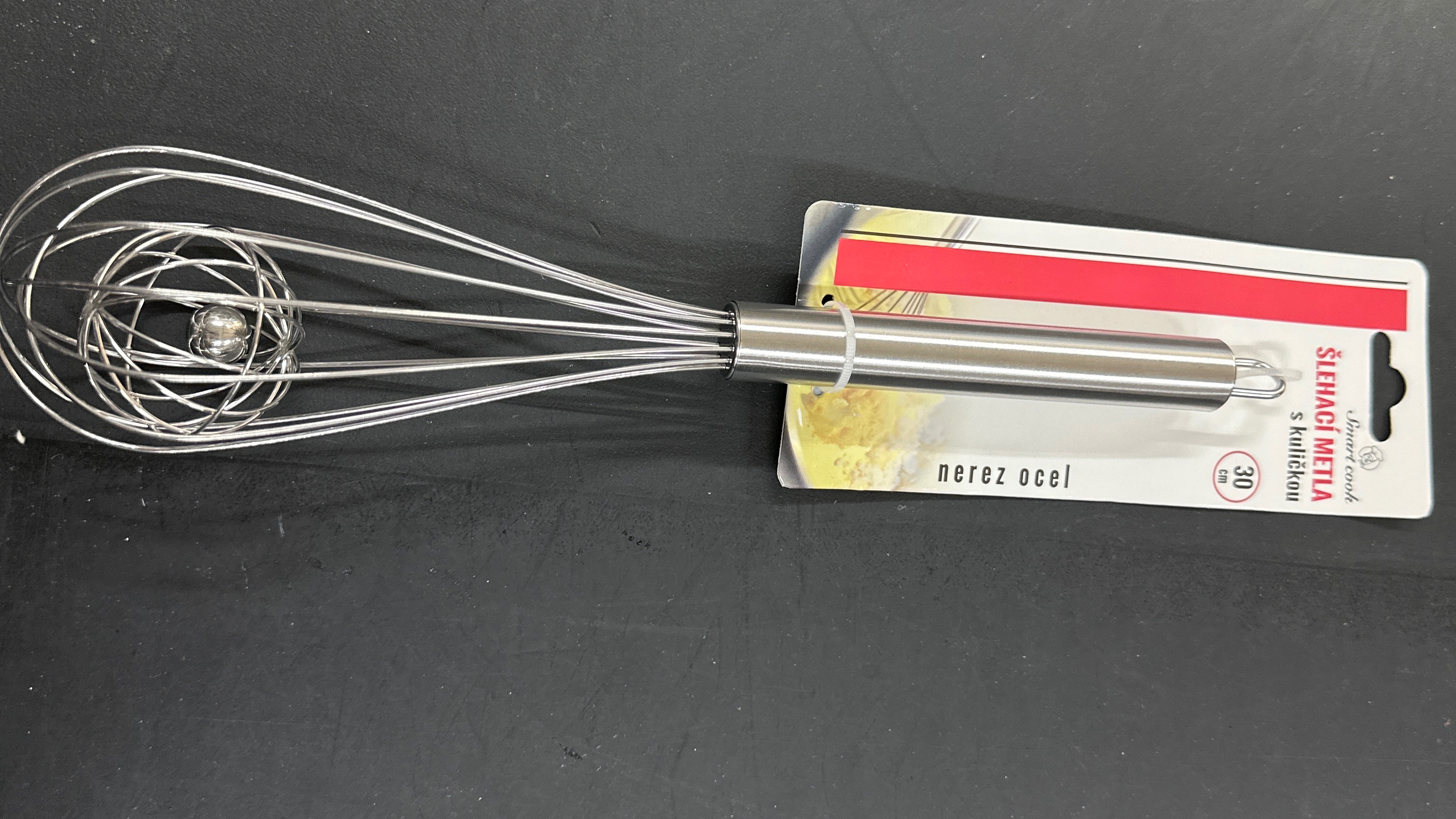 Smartcook šlehací melta s kuličkou 30cm 1ks