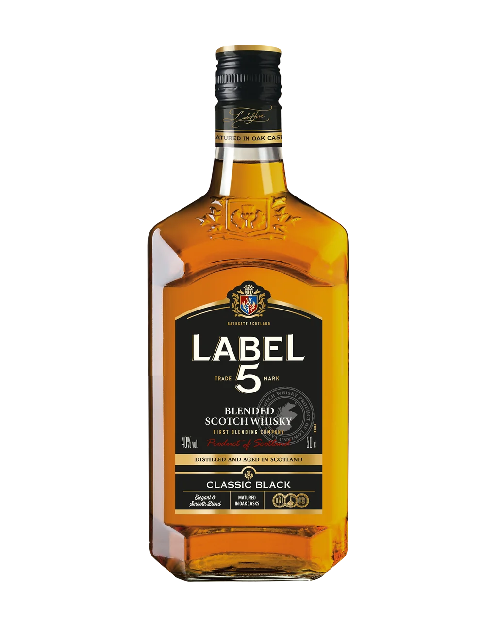 LABEL 5 WHISKY 40% 500ml