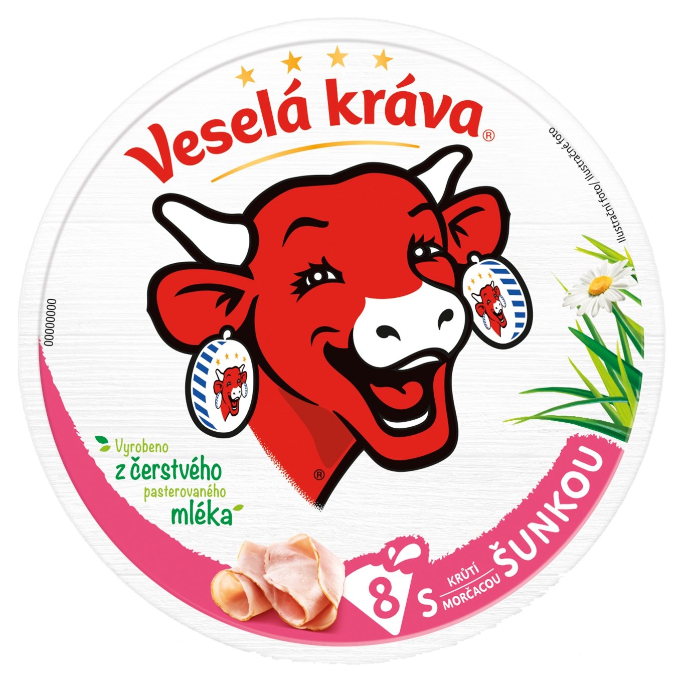 Veselá Kráva S krůtí šunkou 120g