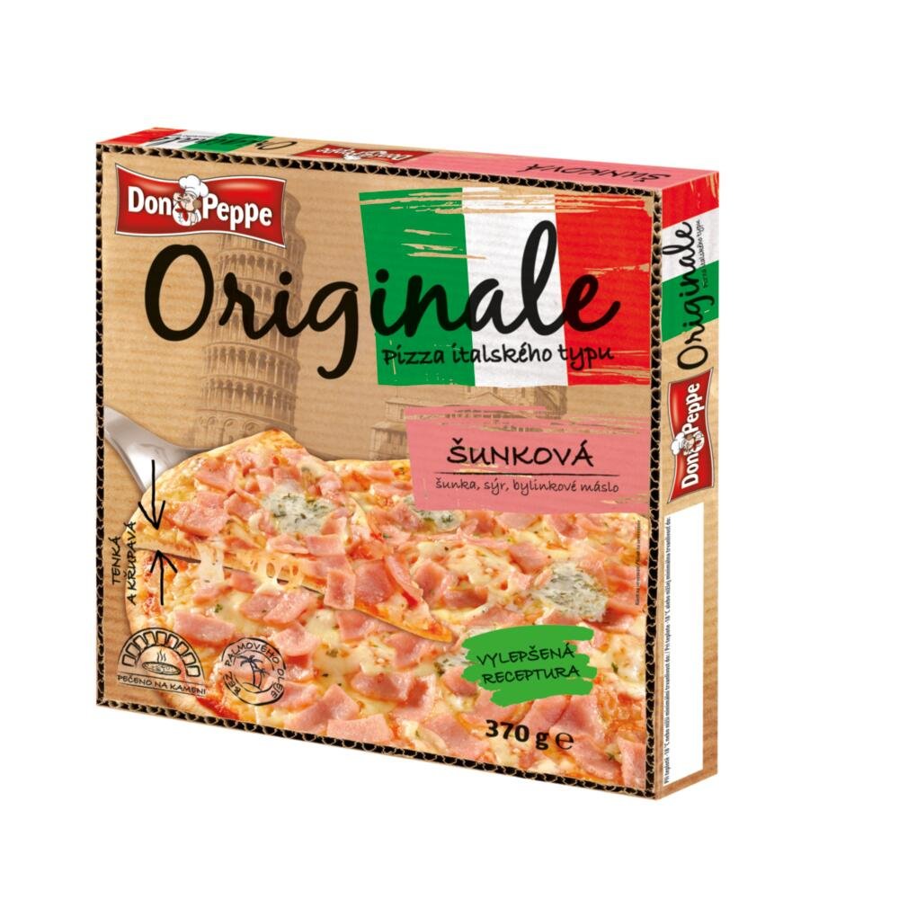 Don Peppe Originale Pizza šunková mraž. 370g