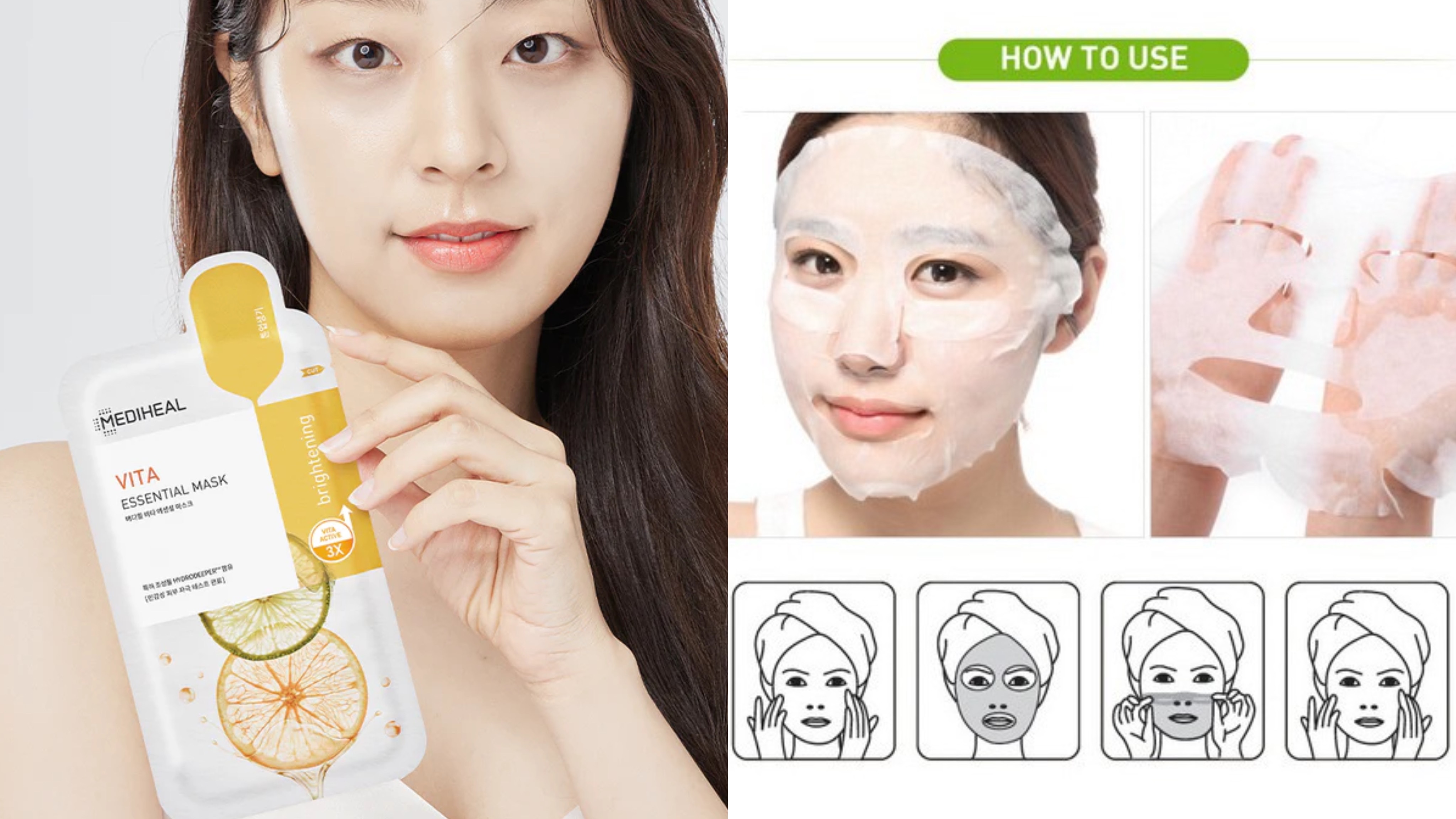 NEW Mediheal Vita Essential Mask 1ks