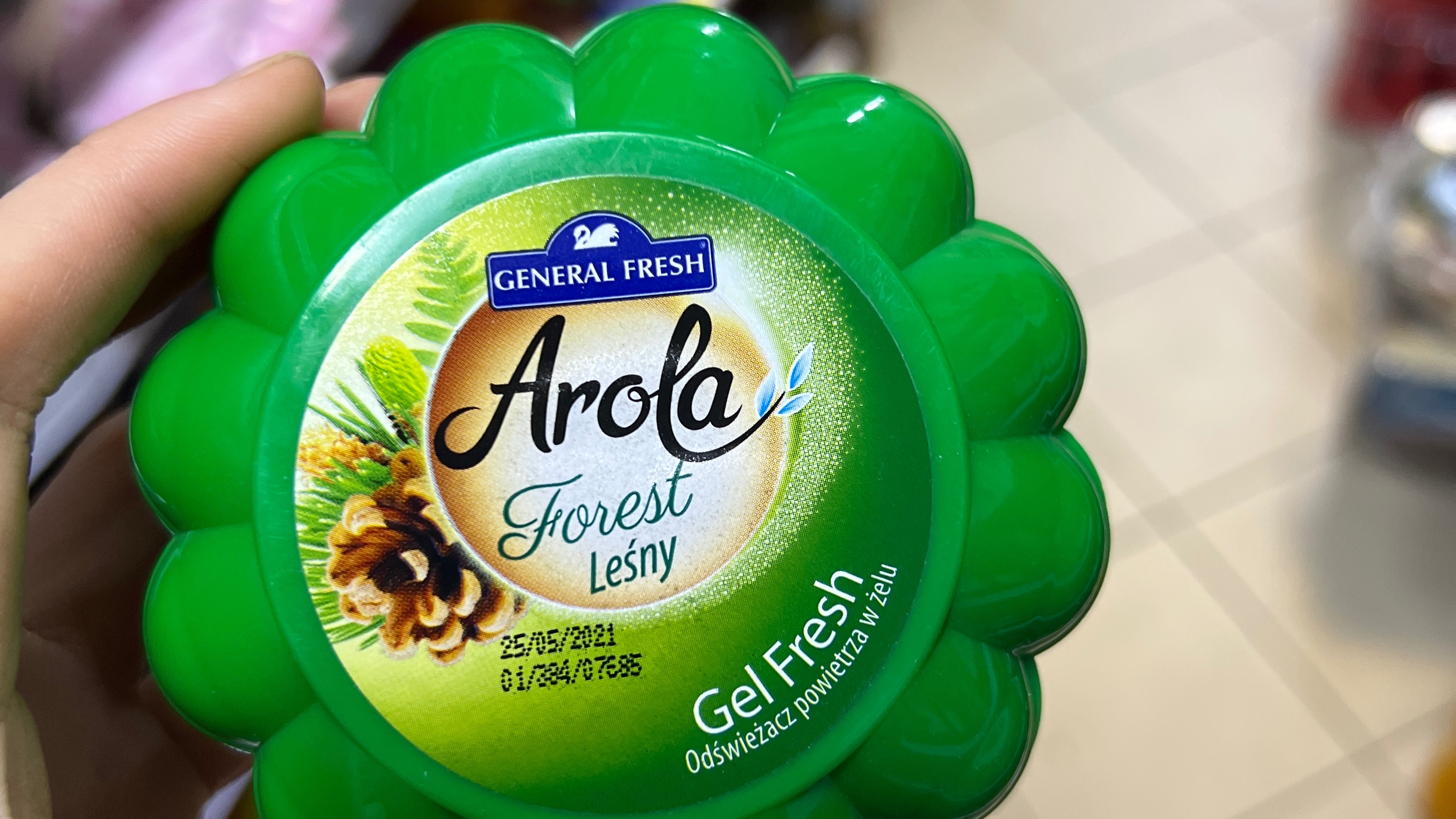Gel Fresh gelový osvěžovač 150g Lesní