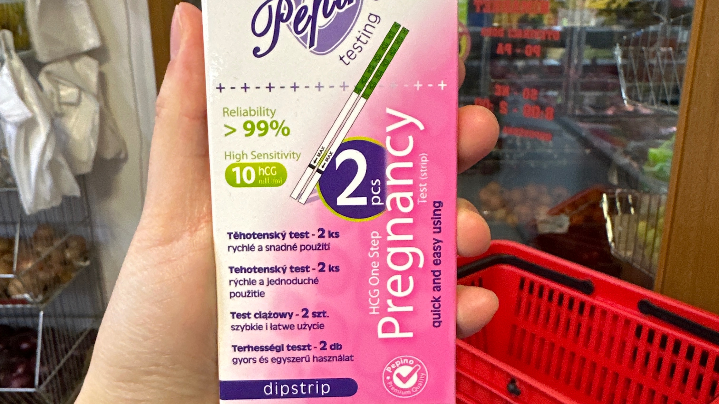 Pepino Dipstrip těhotenský test One Step