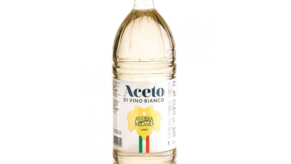 Vinný bílý ocet Andrea Milano 1l