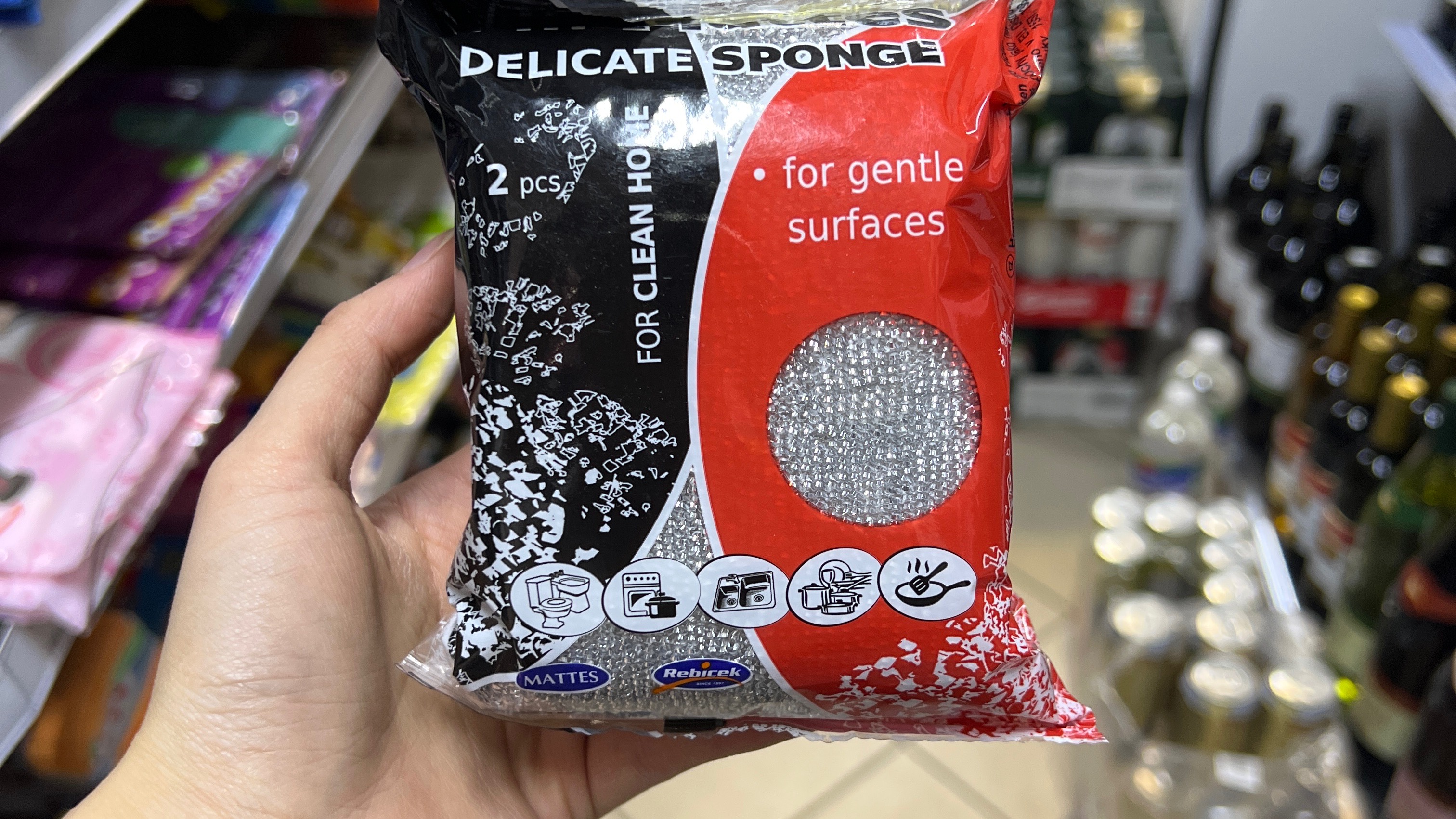 Mr. Mattes abrazivní houbičky 2ks