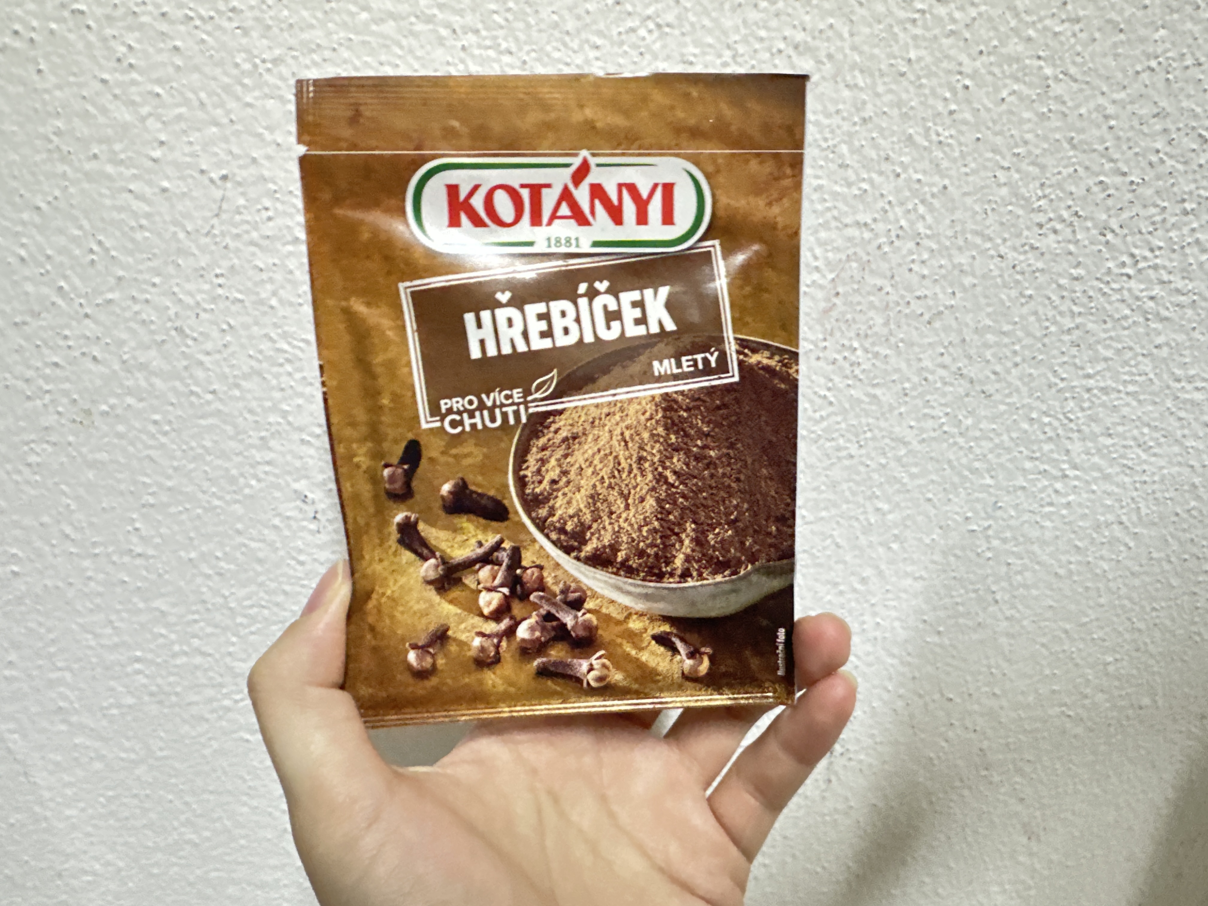 Kotányi Hřebíček mletý 20g