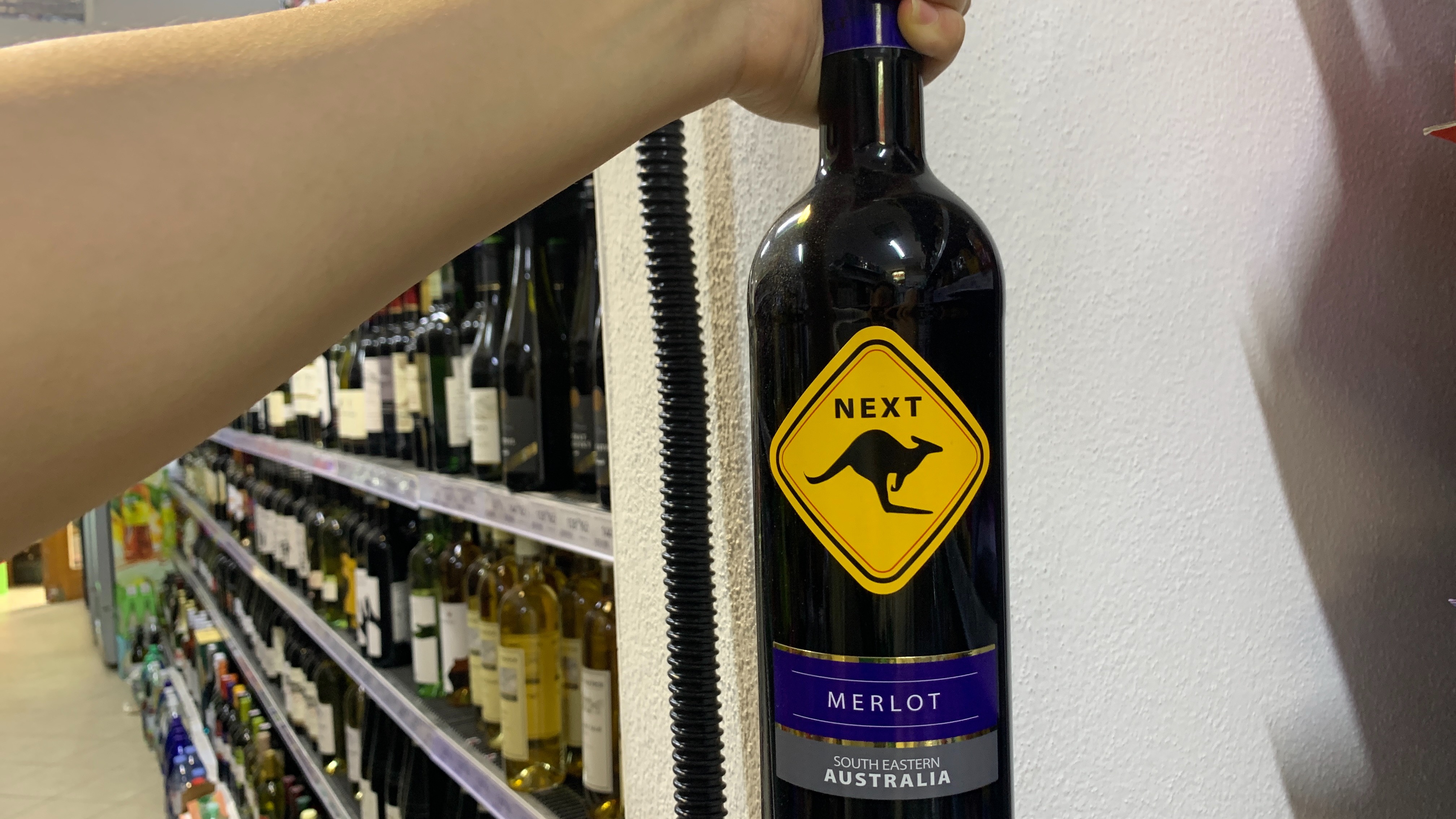 Next Kangaroo merlot 0,75L 14% - AUS