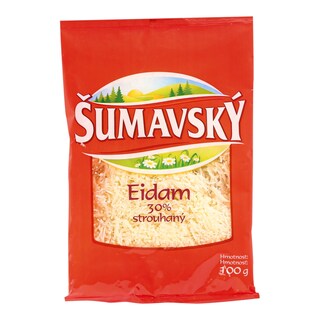 Šumavský Eidam strouhaný (30%) 100g