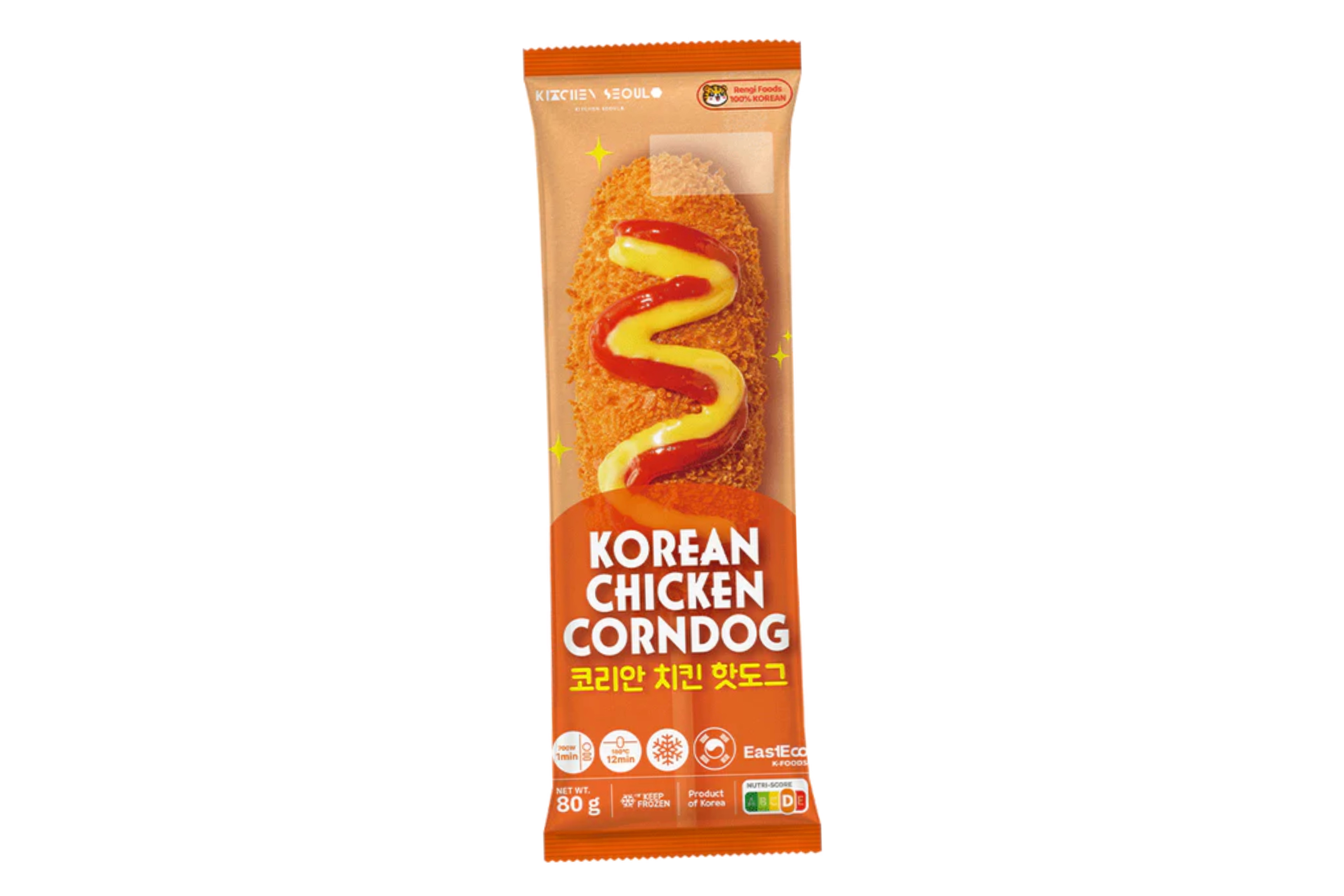 Korejsky kureci Corndog 80g