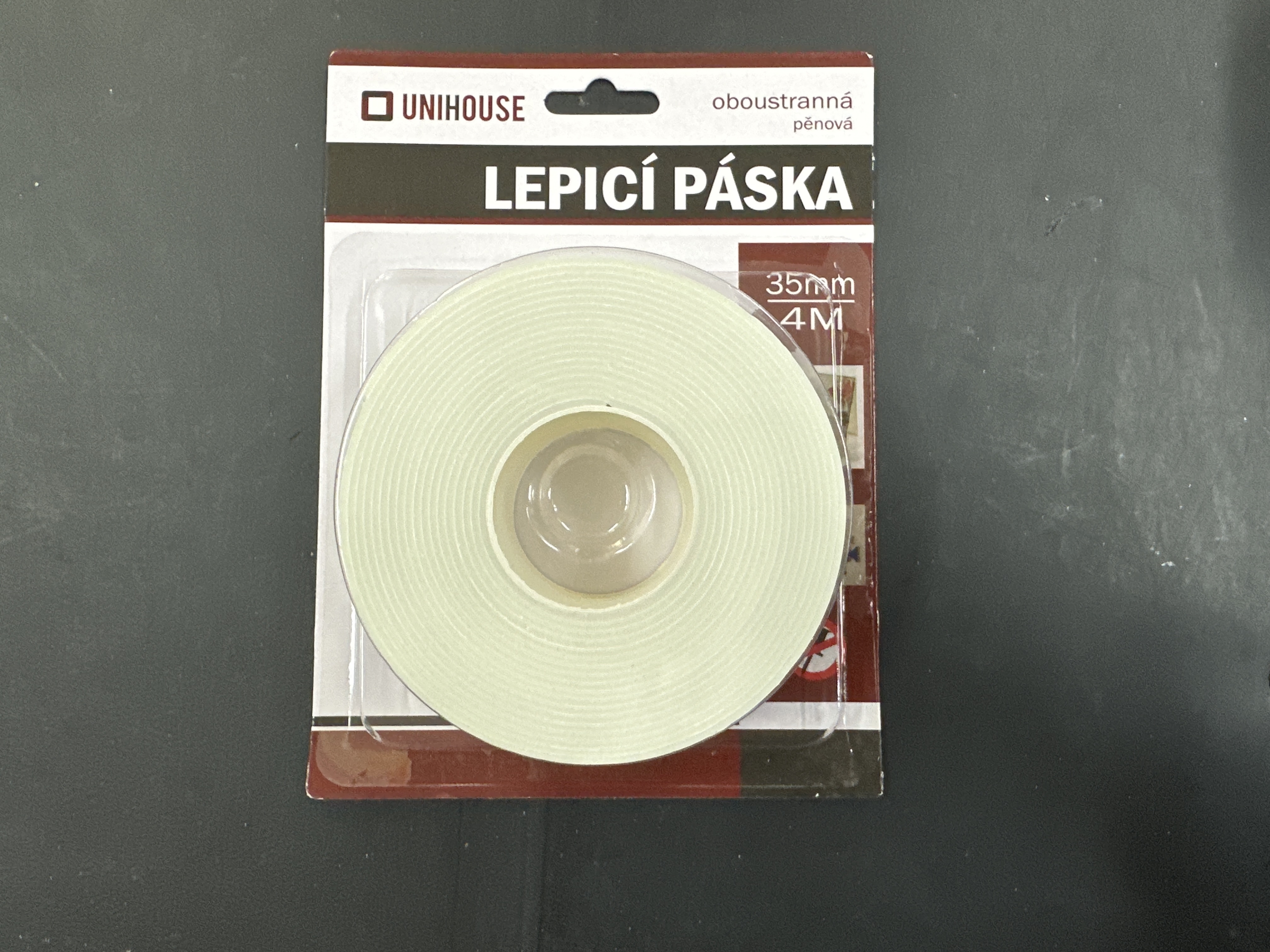 Uni house oboustranná pěnová lepicí páska 35mm|4m 1ks