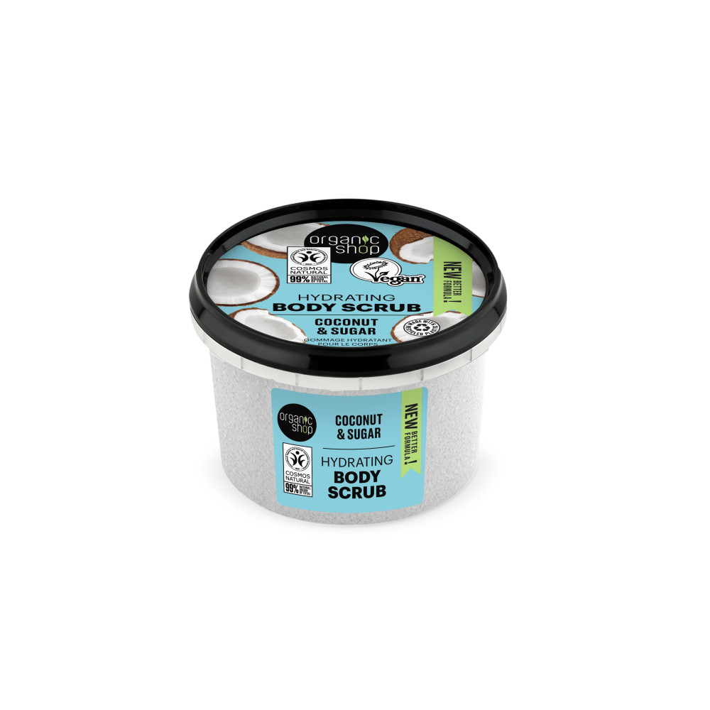 Organic Shop Hydrating BodyScrub Coconut & sugar 250ml