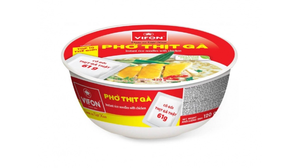 Vifon 120g instantní nudle v misce kuřecí (PHO BAT GA)