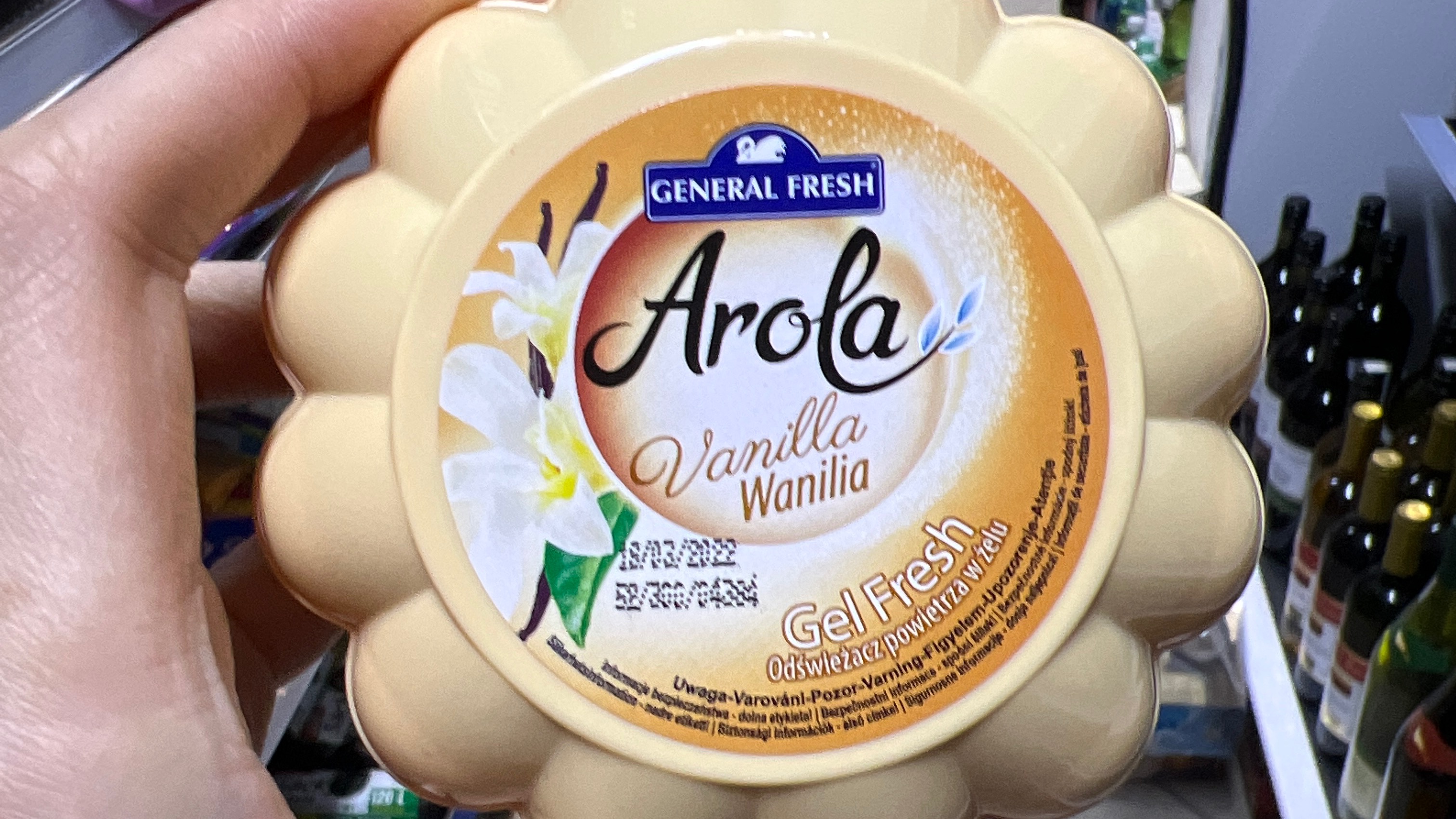 Gel Fresh gelový osvěžovač 150g Vanila