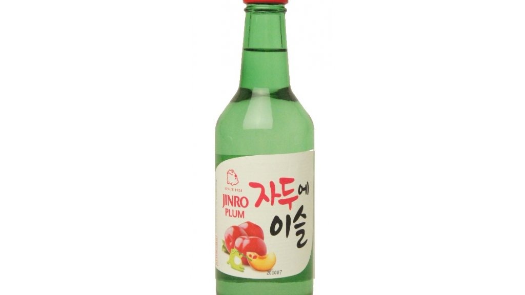 JINRO rýžový soju s příchutí švestky 13% 360ml