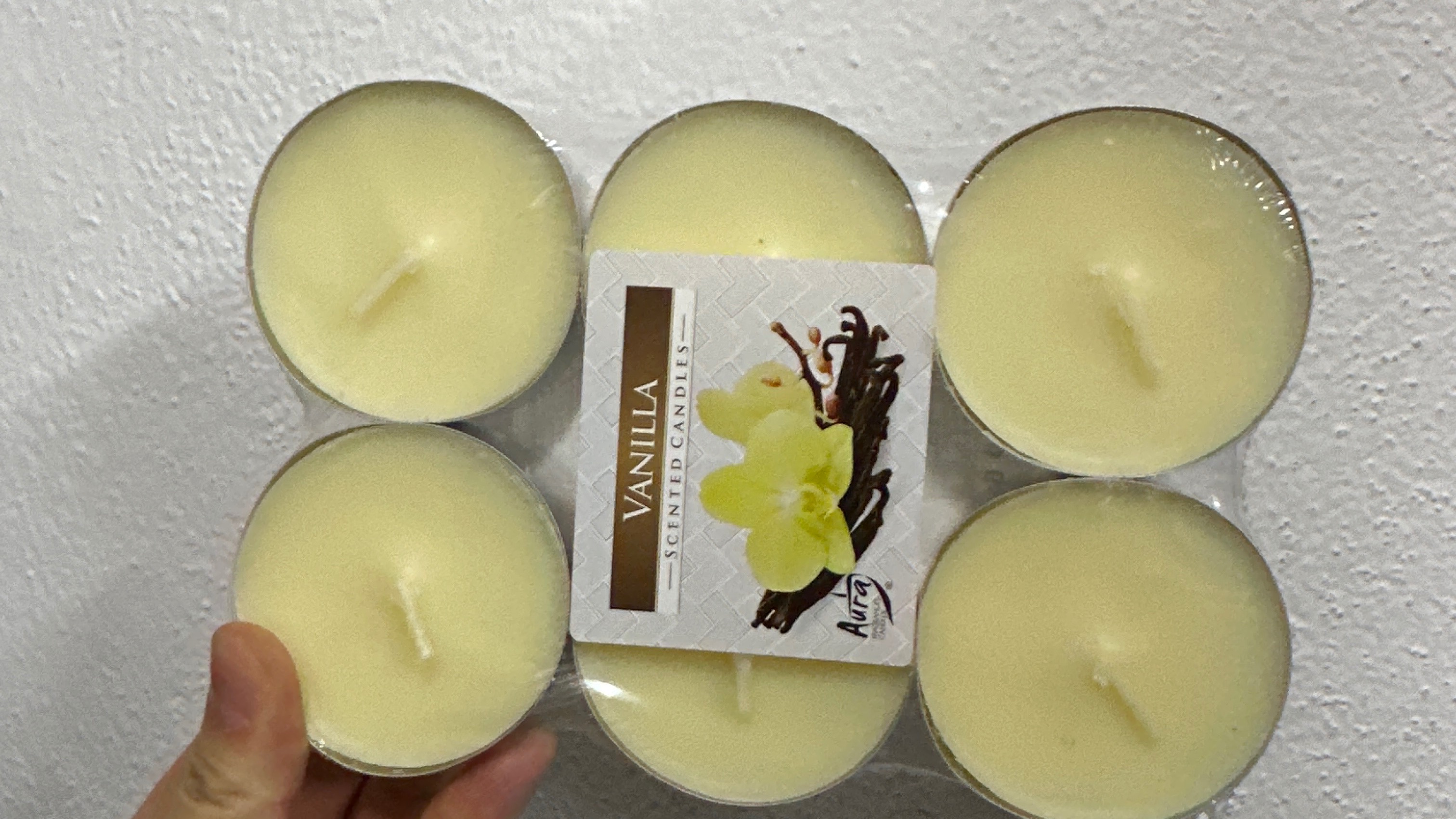 Vonné svíčky Vanilla Maxi 6ks