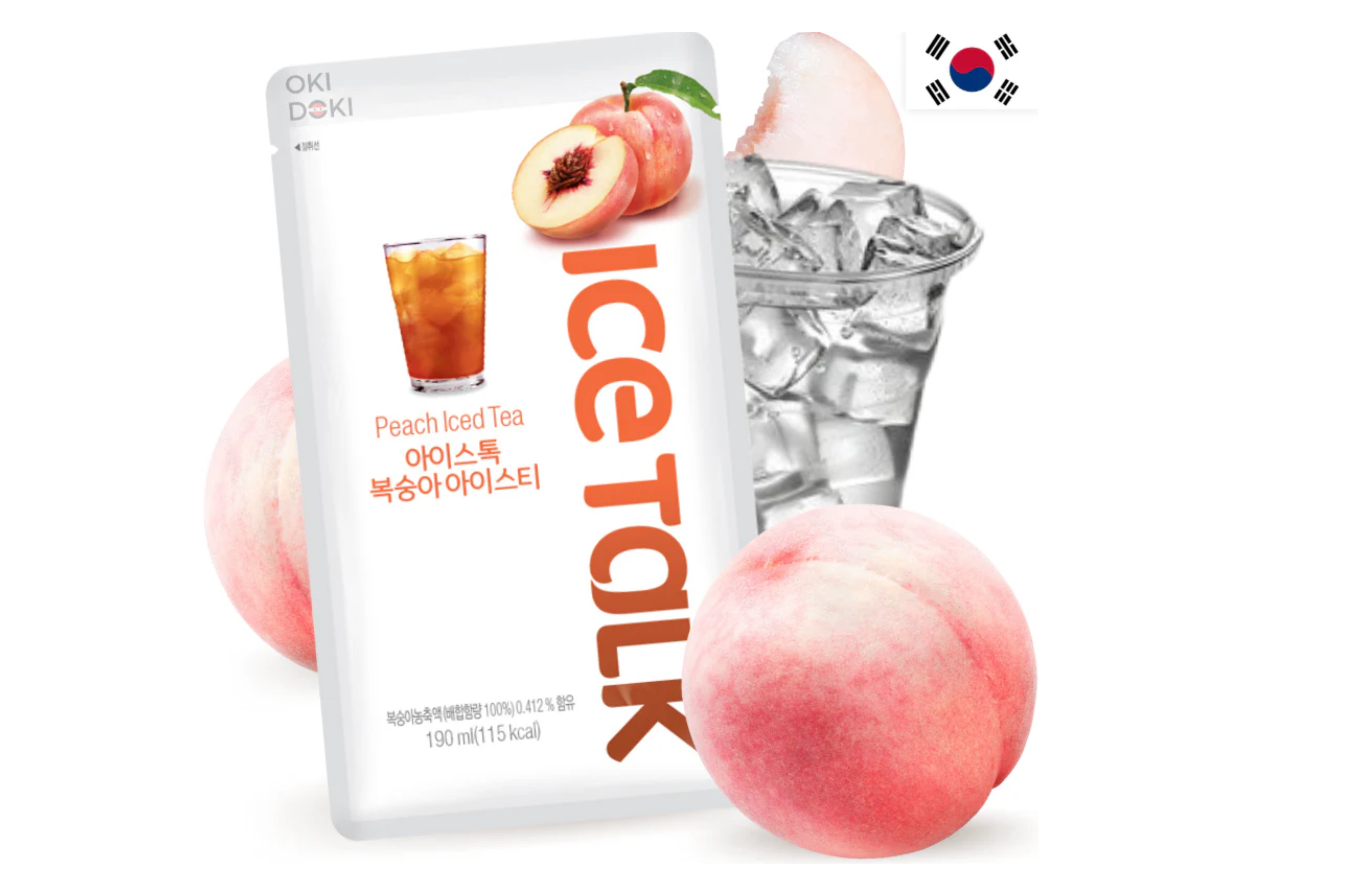 Ice Talk Peach Ice Tea 230ml