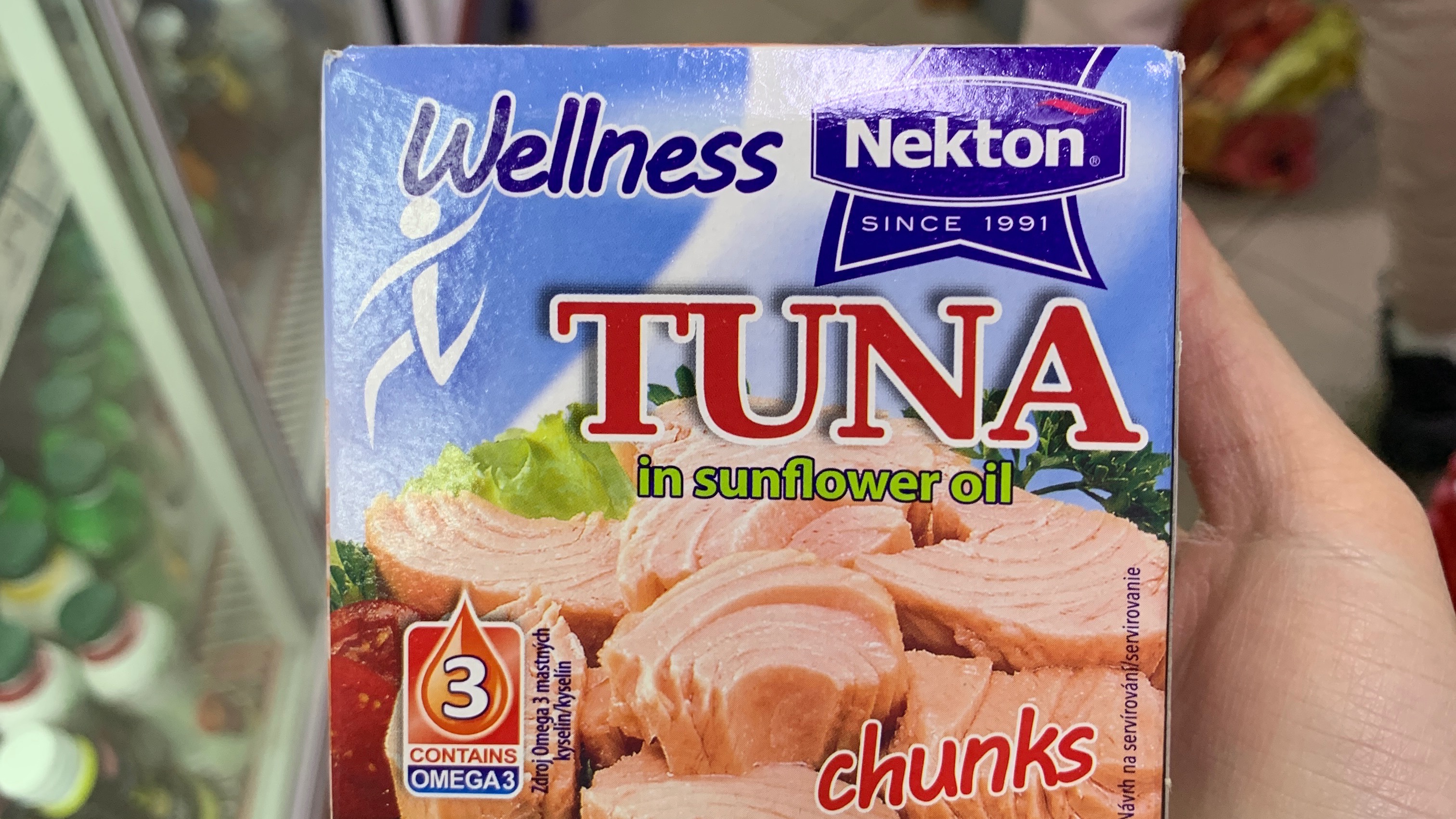 Nekton Tuňák v oleji kousky Wellness 185 g