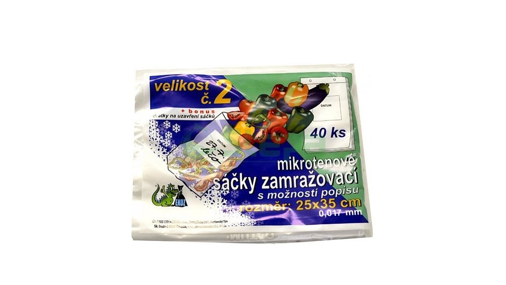 Ideal Bag zamrazovací sáčky 25x35cm č.2 @40ks