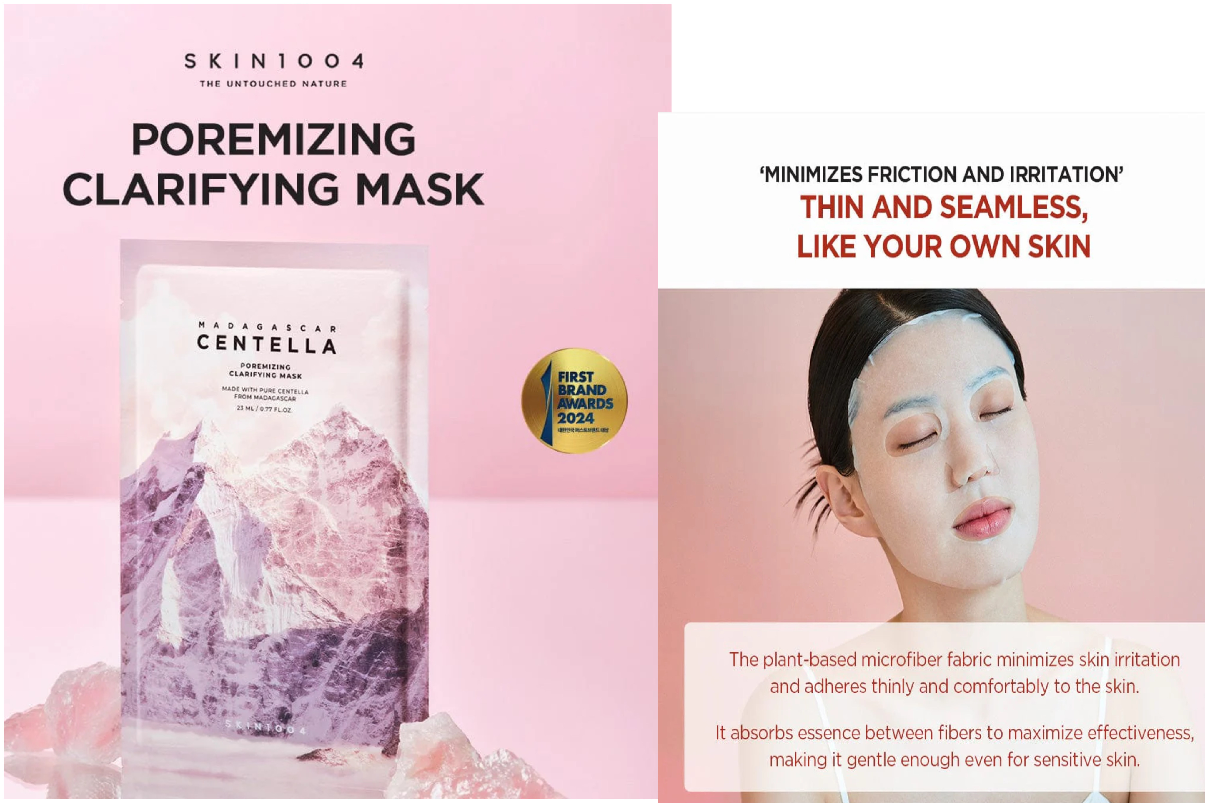 SKIN1004 Pleťová maska Poremizing pro zmenšení pórů 23 ml