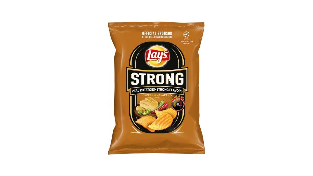 Lays strong chesse+jalapeno 55g