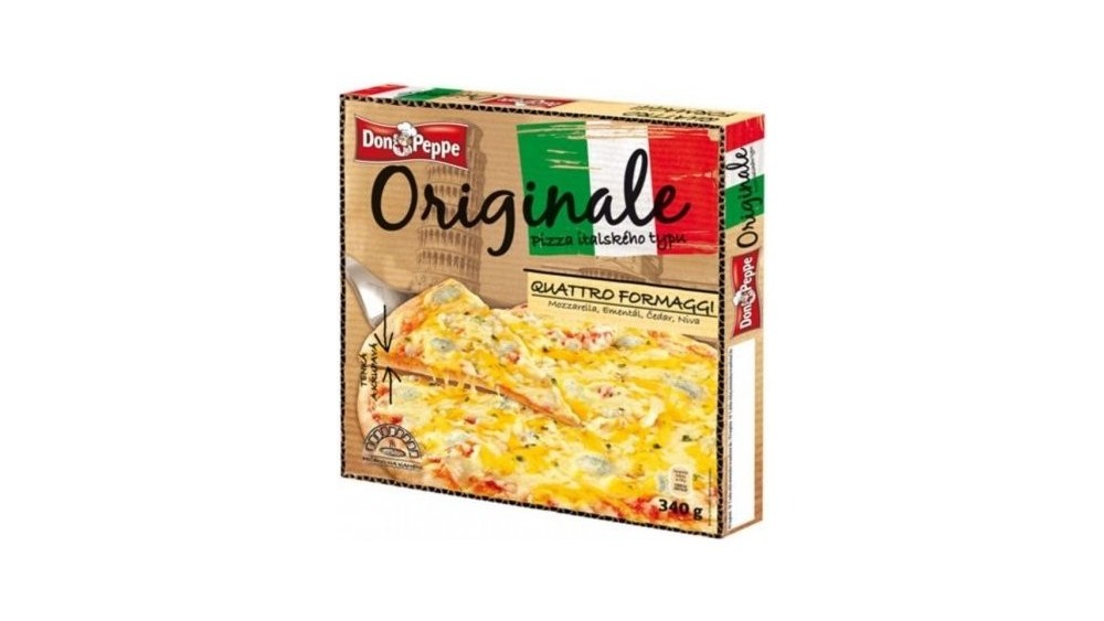Don Peppe Originale pizza Quattro Formaggi 340g