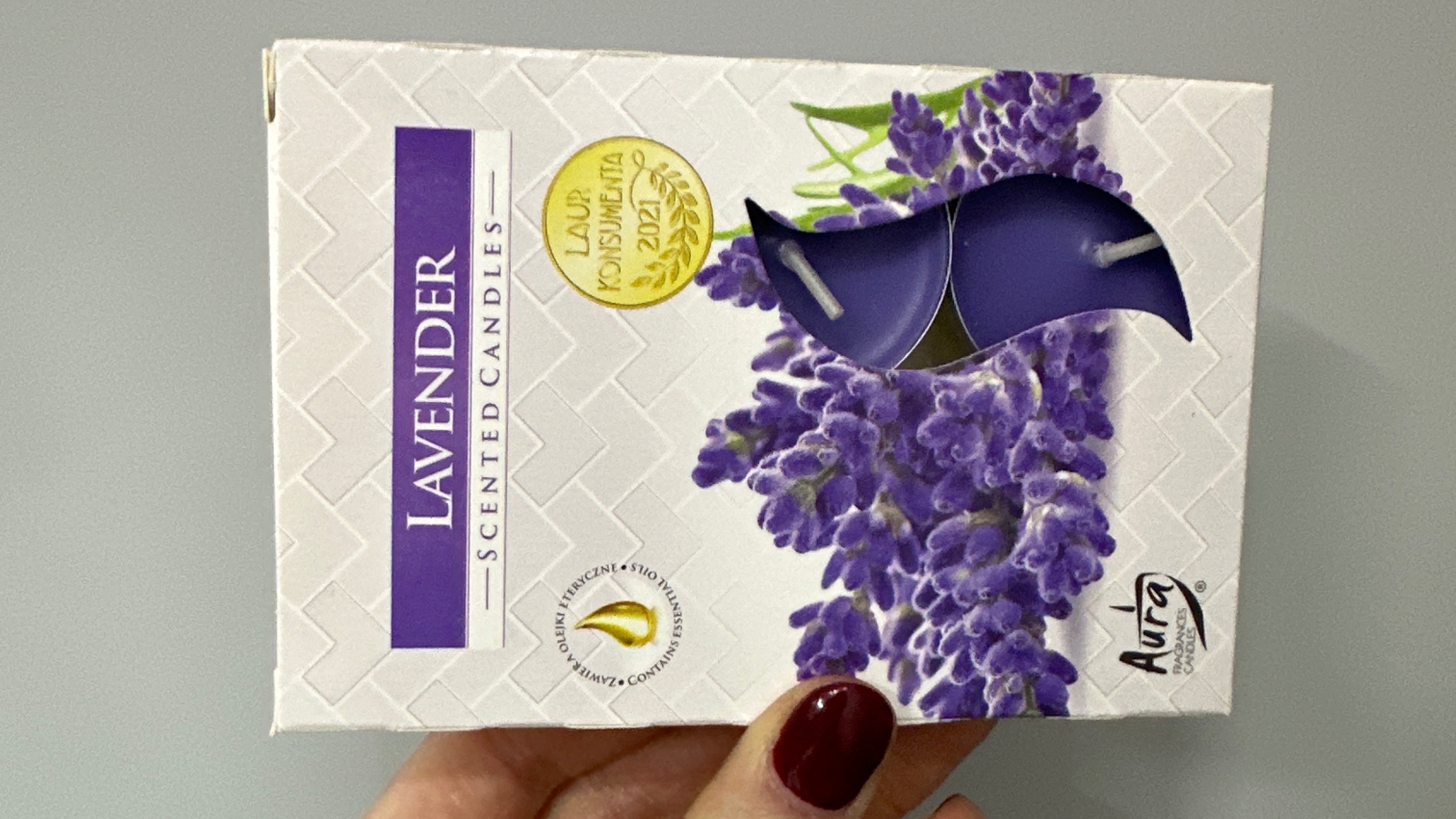 Vonná čajová svíčka Lavender 6ks