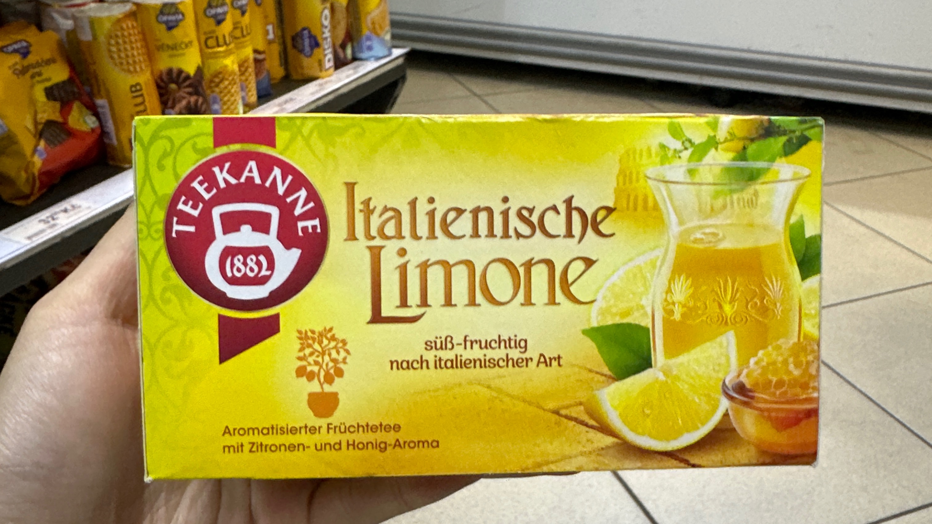 Teekanne Italienische Limone 50g