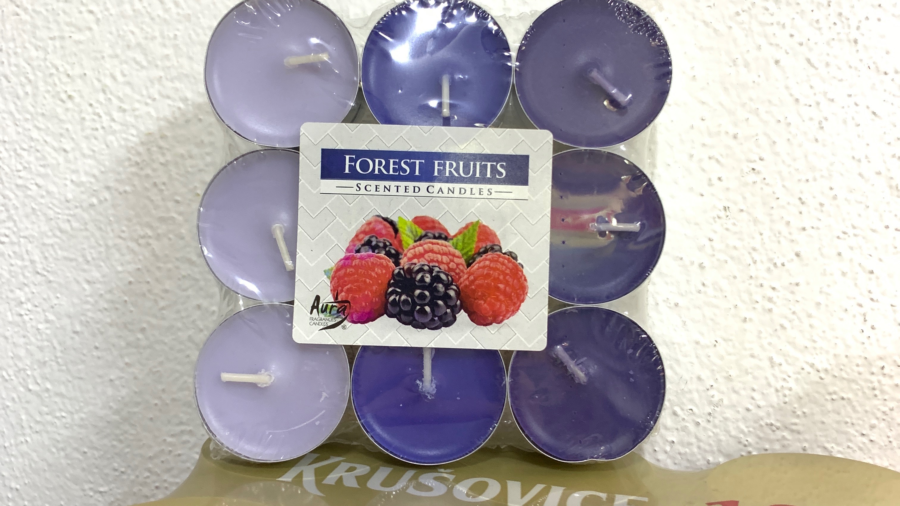 BISPOL vonné čajové svíčky Forest Fruits 18 ks