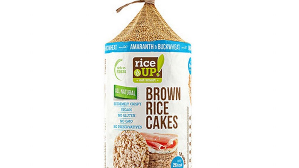 Rice Up rýžové chlebíčky s pohankou+amarantem 120g