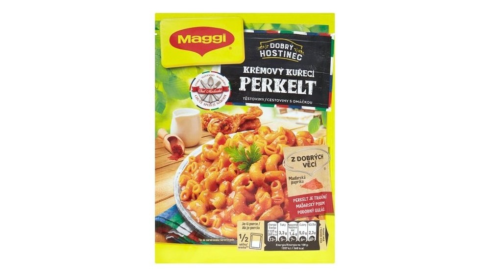 MAGGI Dobrý Hostinec Krémový kuřecí perkelt těstoviny s omáčkou sáček 146g