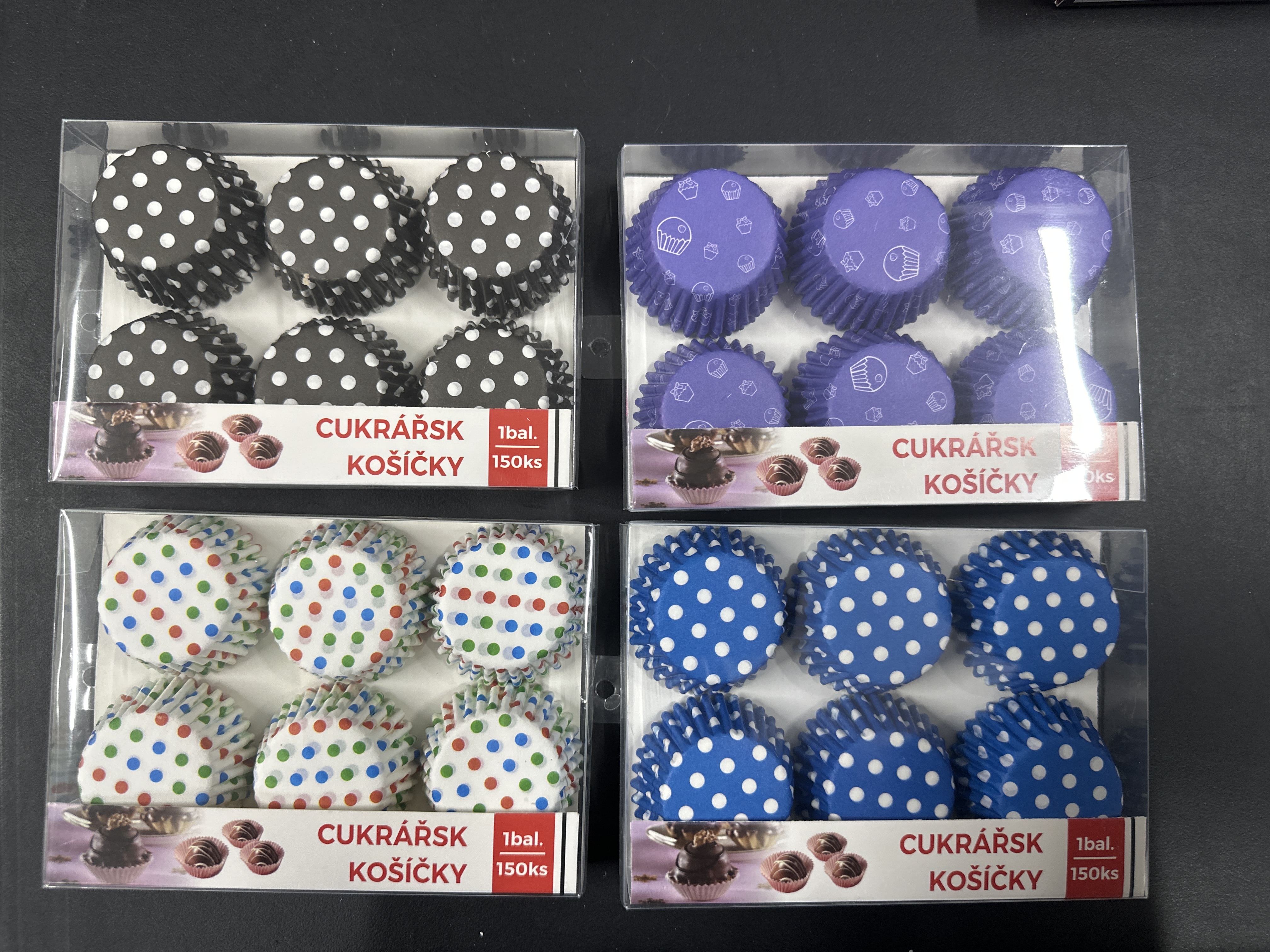 Smartcook cukrářské košíčky na muffiny 1bal/150ks