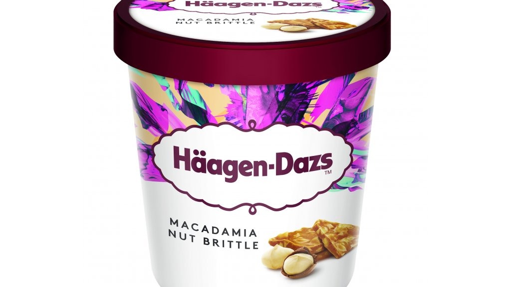 Häagen-Dazs Macadamia Nut Brittle 460ml