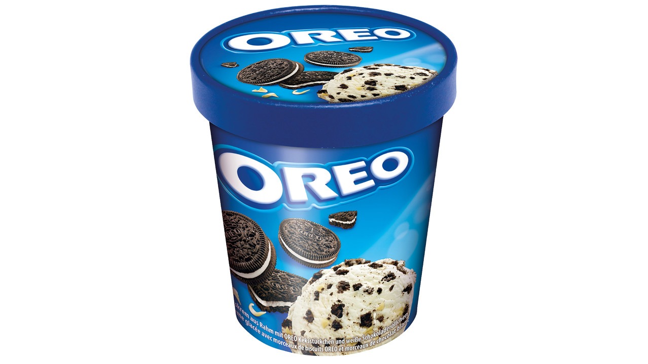 Nestlé Oreo Zmrzlina smetanová s kousky sušenek 480ml