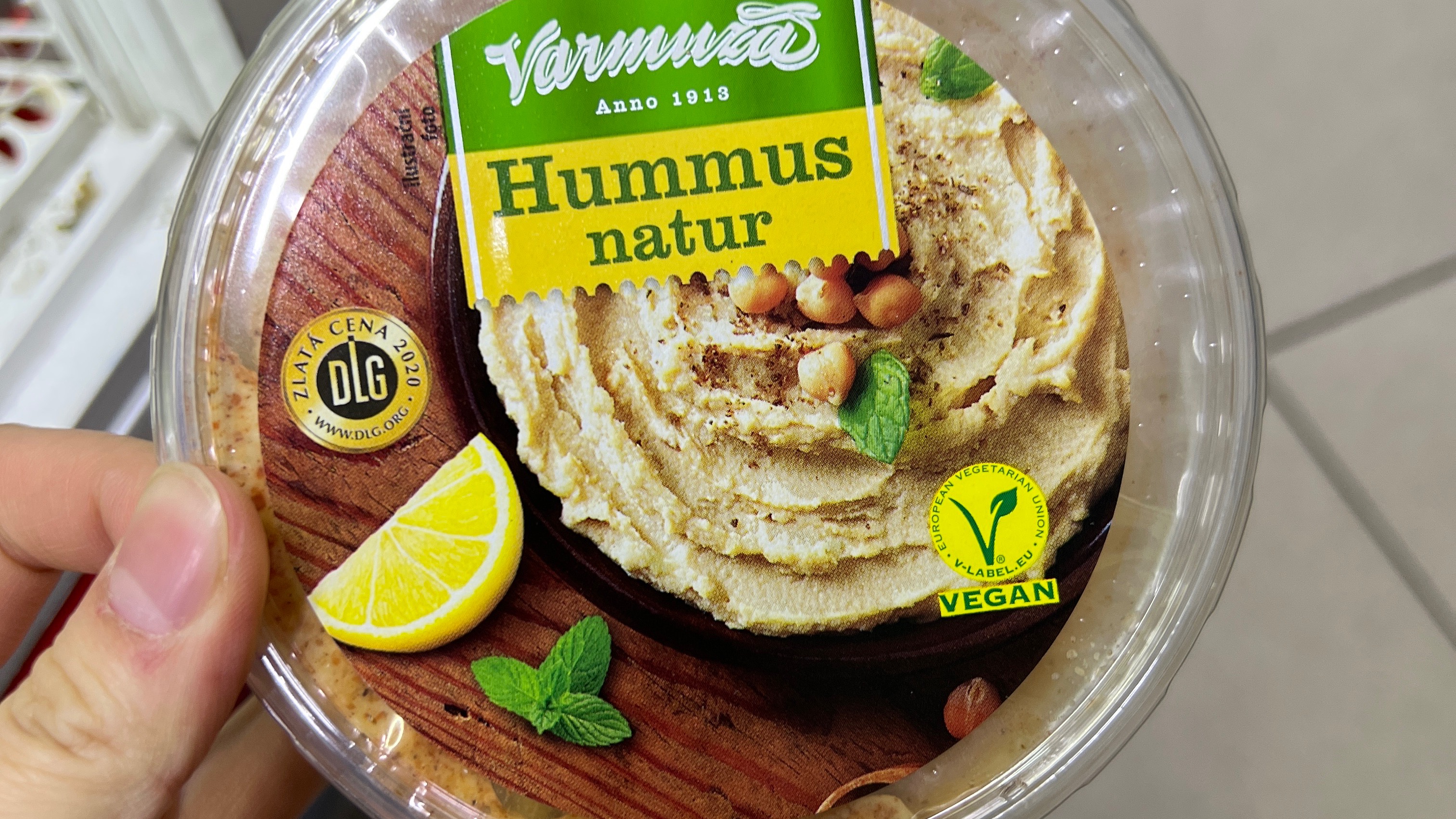 Pomazánka Hummus Varmuža Natura 200g