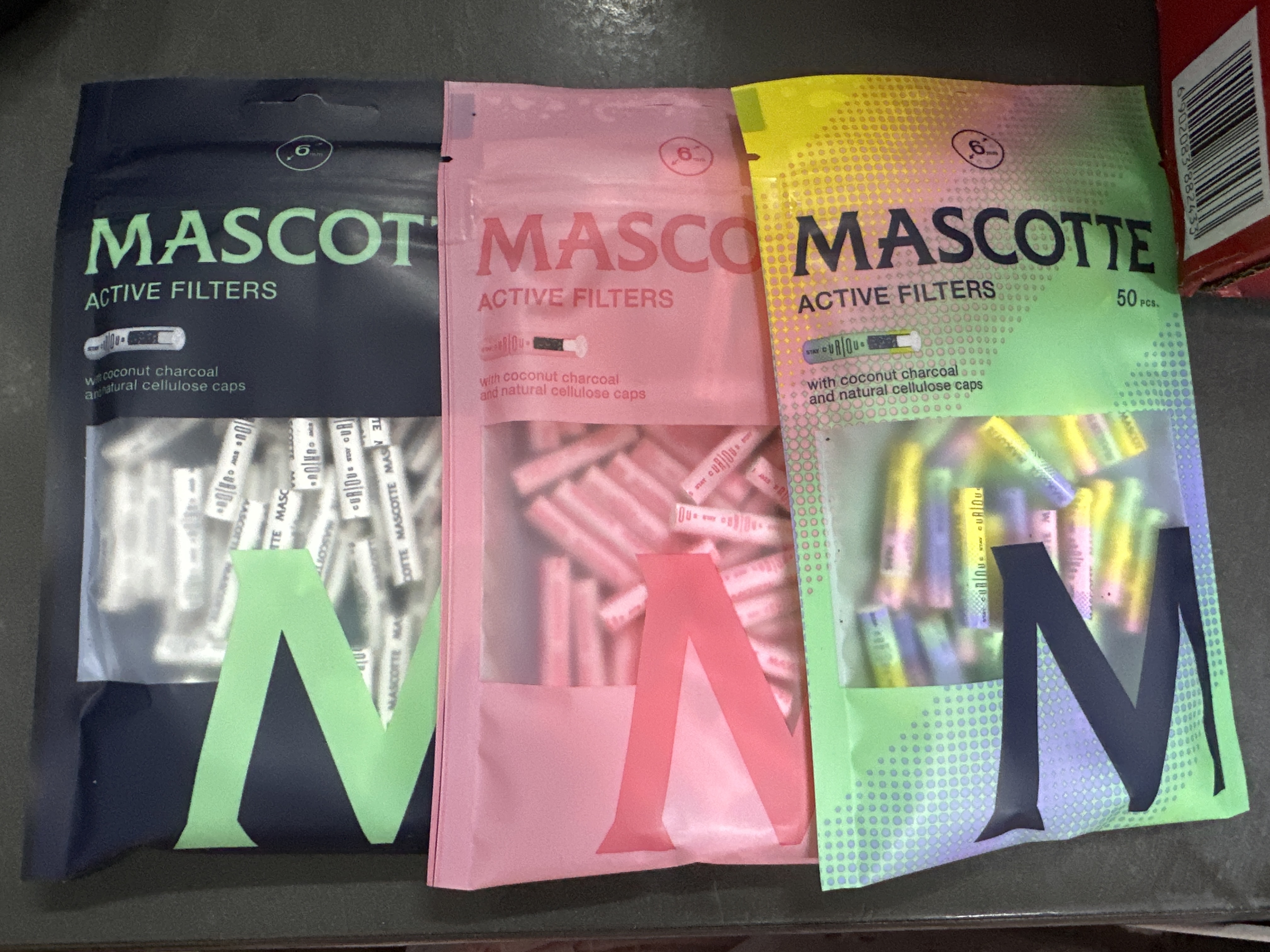 Mascotte 50slim active Filtry -6mm /1sáček