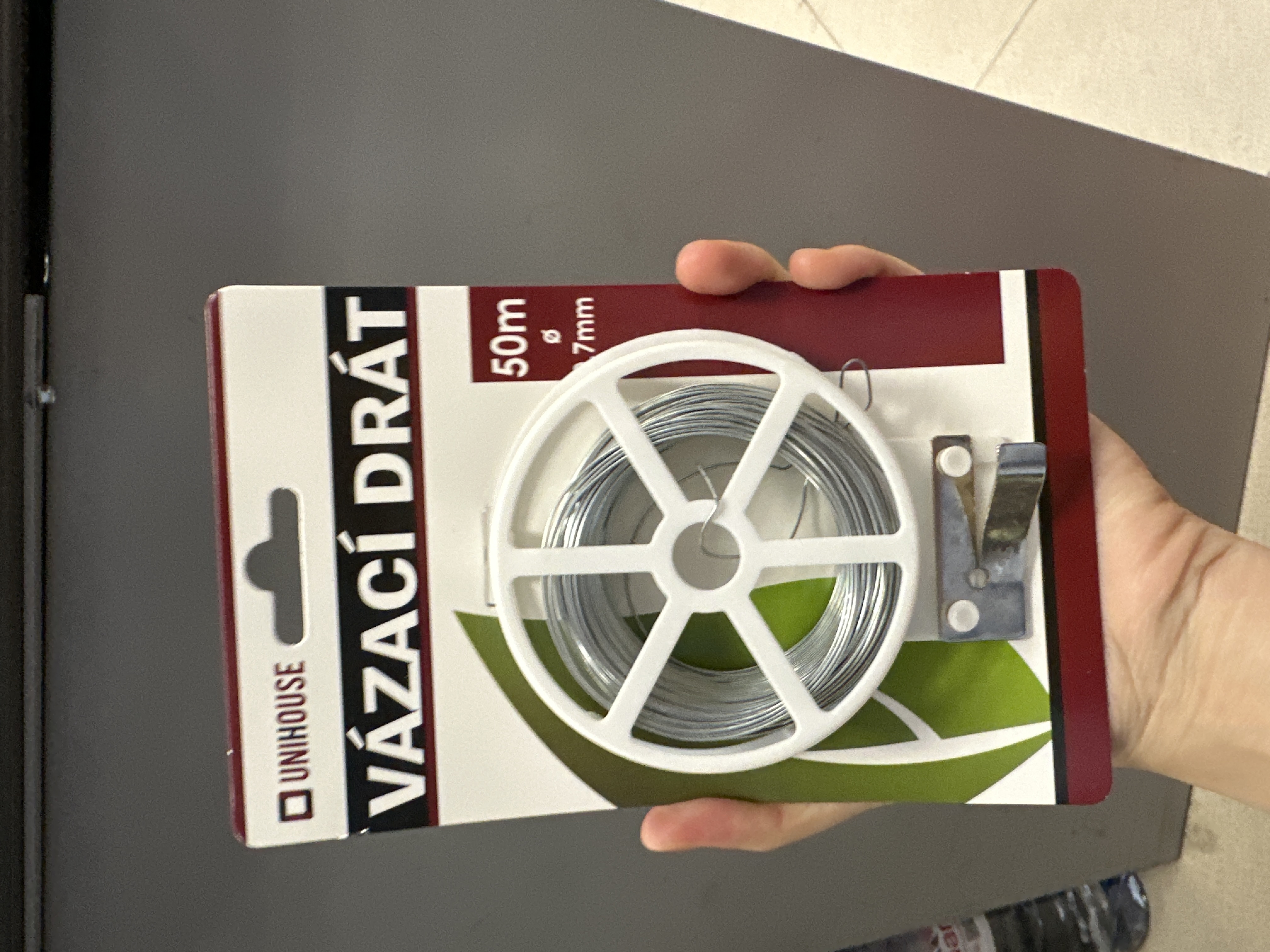 Unihouse Vázací Drát 50m (0,7mm)