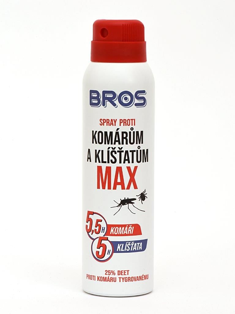 Bros sprej na komáry a klíště MAX 90ml