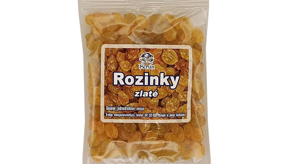 Perun Rozinky zlaté 100g