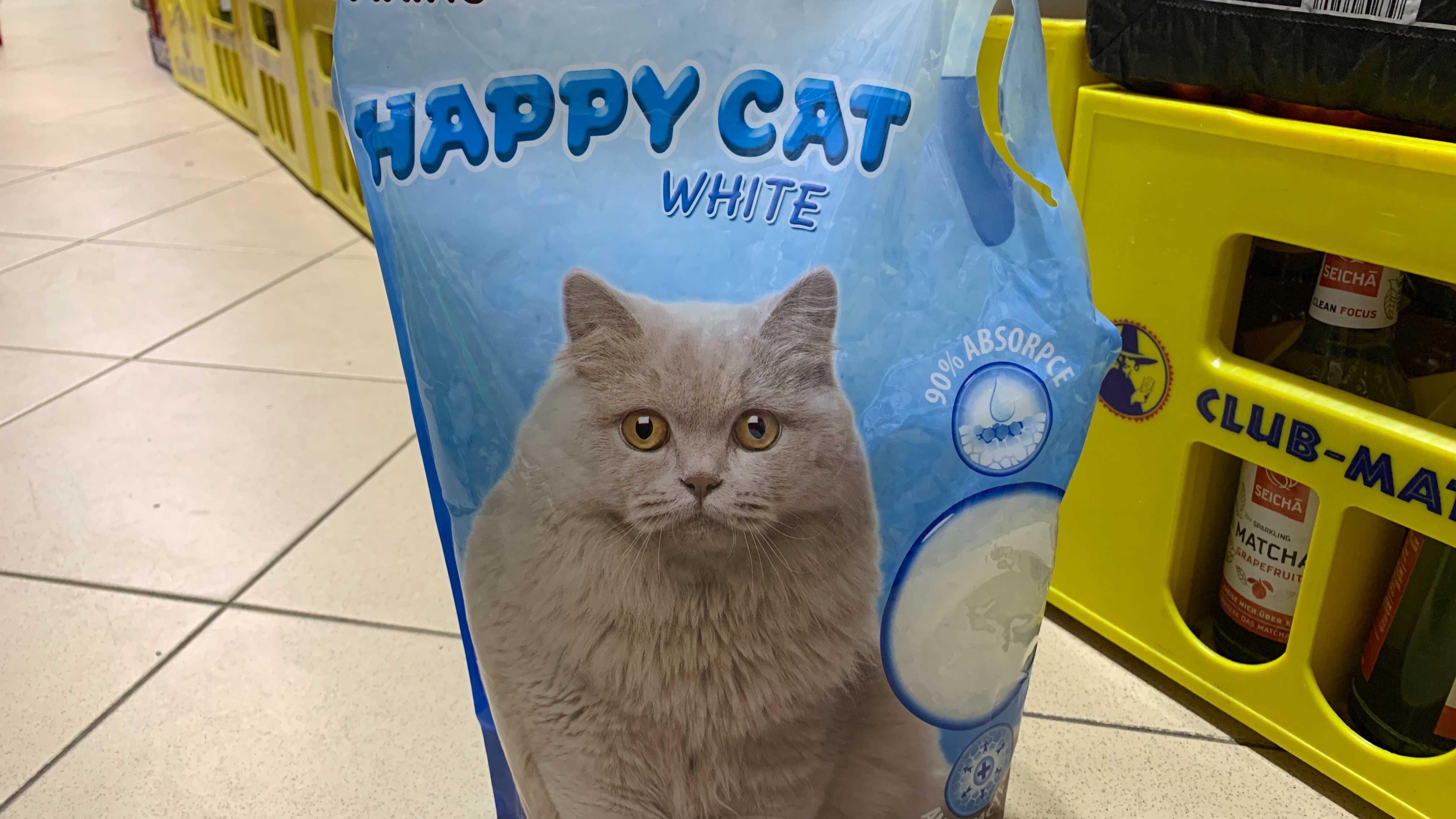 Akinu stelivo HAPPY CAT 3,6l White