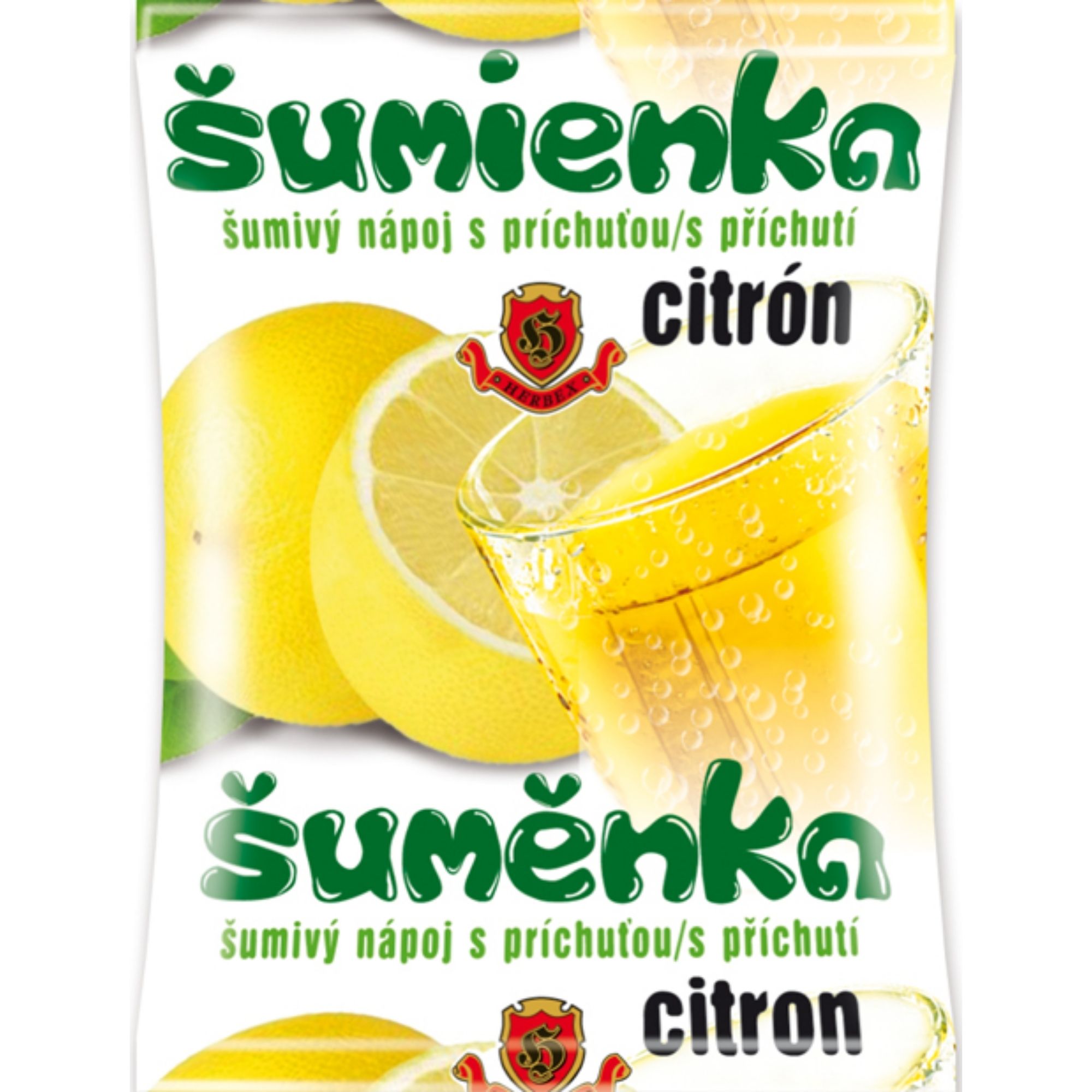 Herbex Šuměnky (šumivý nápoj) 2x10g - Citrónové