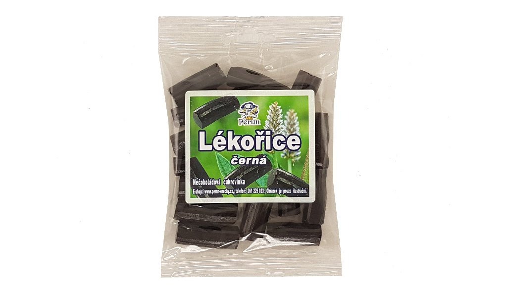 Perun Lékořice černá 80g