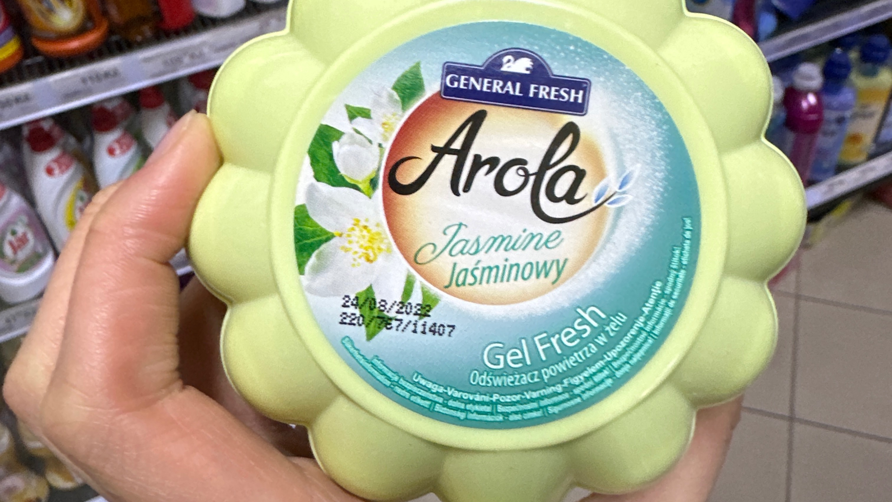 Gel fresh jasmine WC 150g