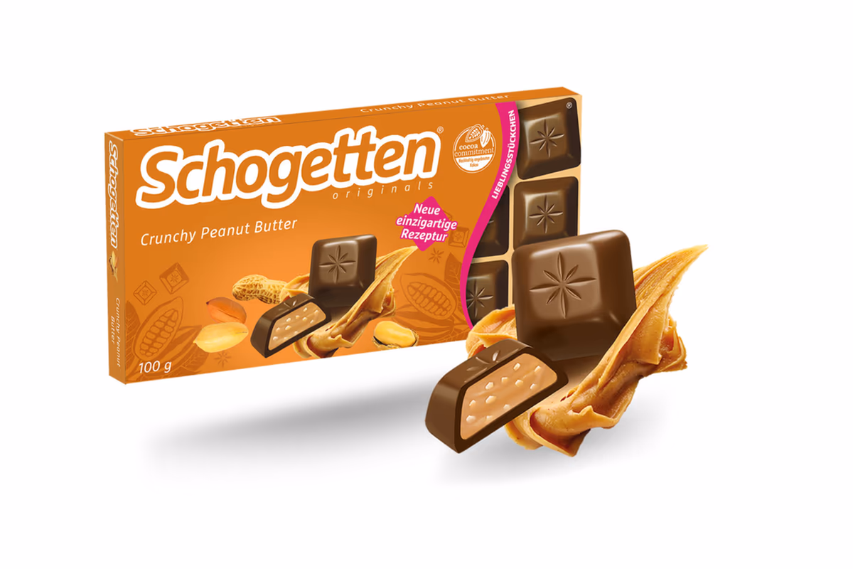 Schogetten  Arašídové máslo 100g